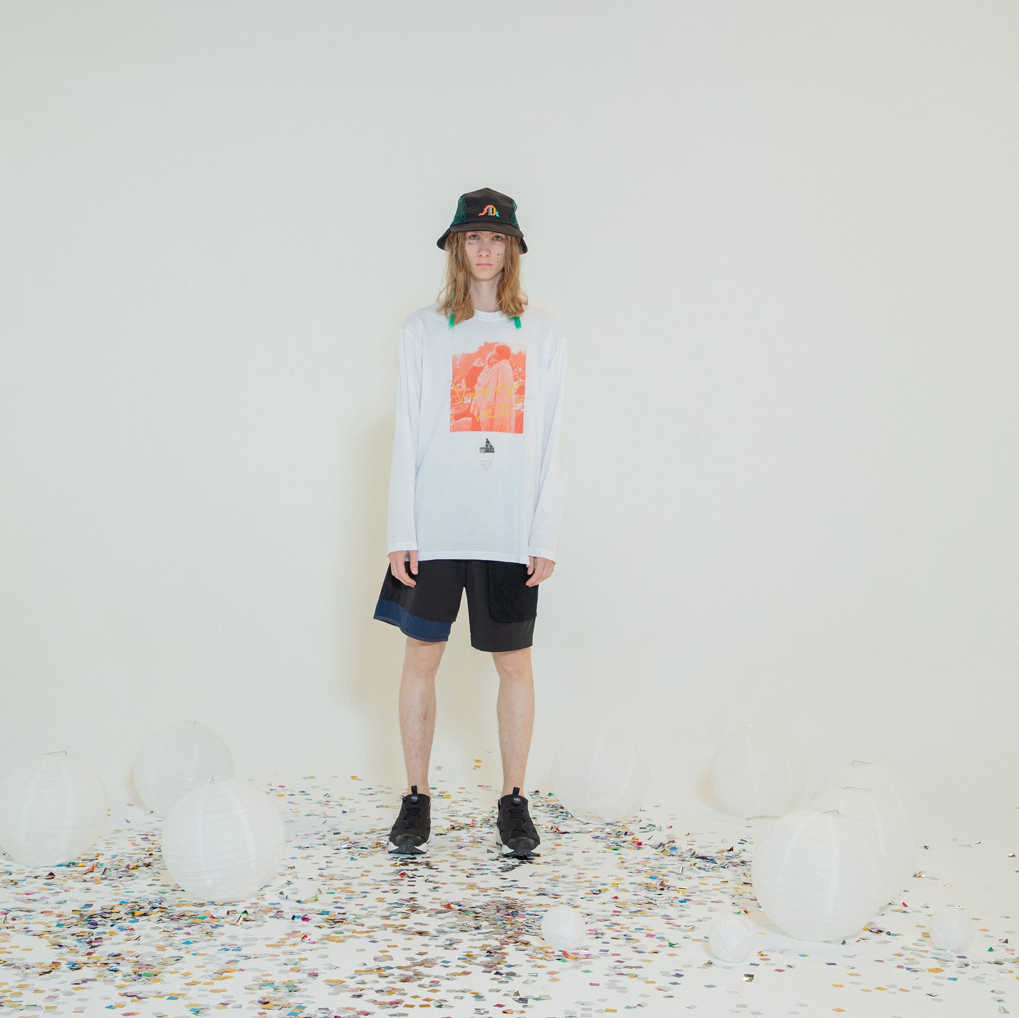 SF24SS-23 | CORDURA 2WAY Festival Cap | Color:Black【STOF_ストフ】【archive】