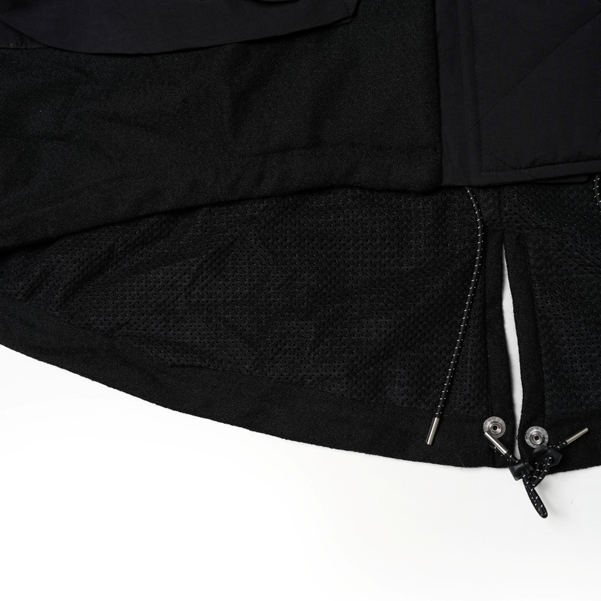 No:bsd23AW-08 | Name:Big Hood Northen Blouson | Color:Black【BEDSIDEDRAMA_ベッドサイドドラマ】