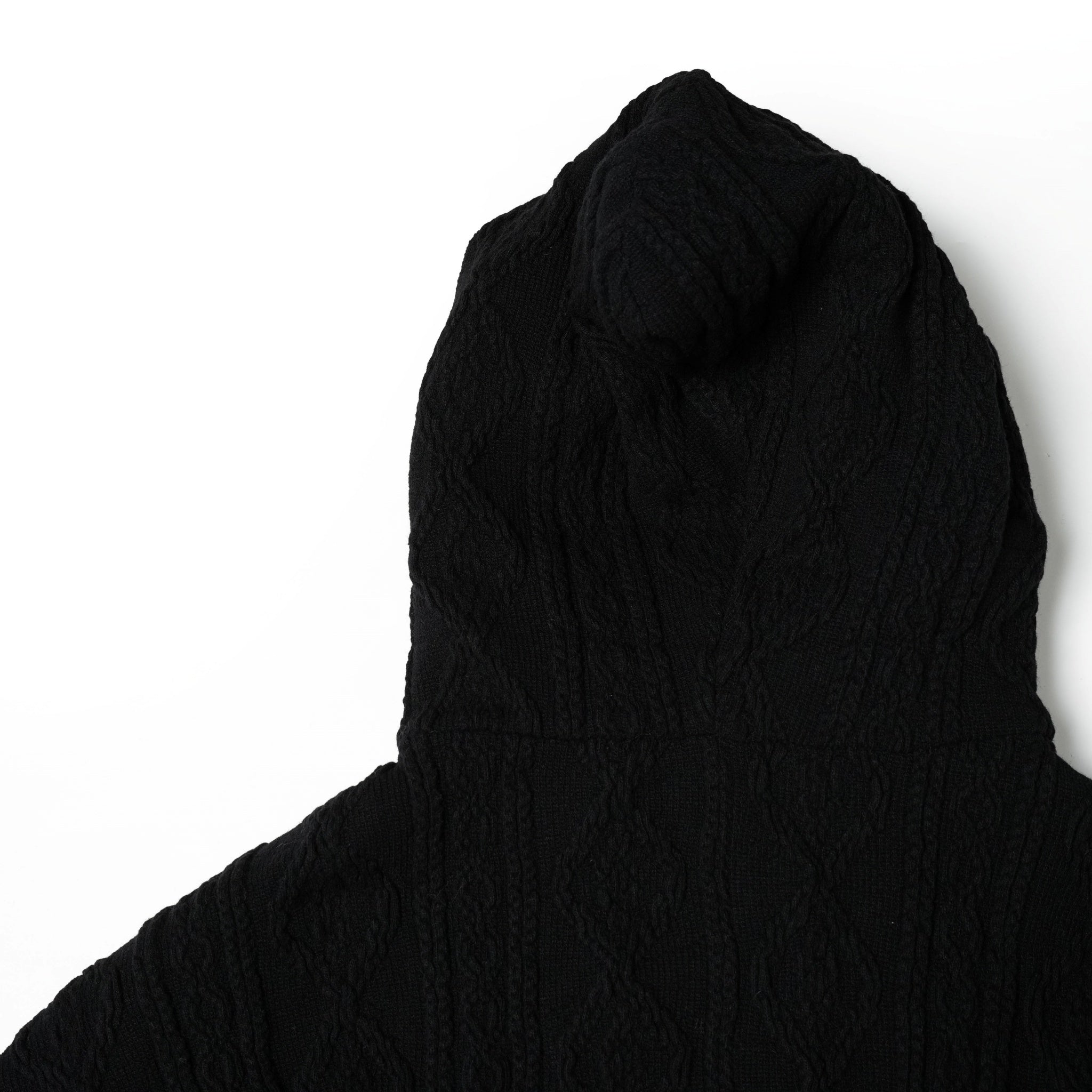 No:bsd23AW-08 | Name:Big Hood Northen Blouson | Color:Black【BEDSIDEDRAMA_ベッドサイドドラマ】
