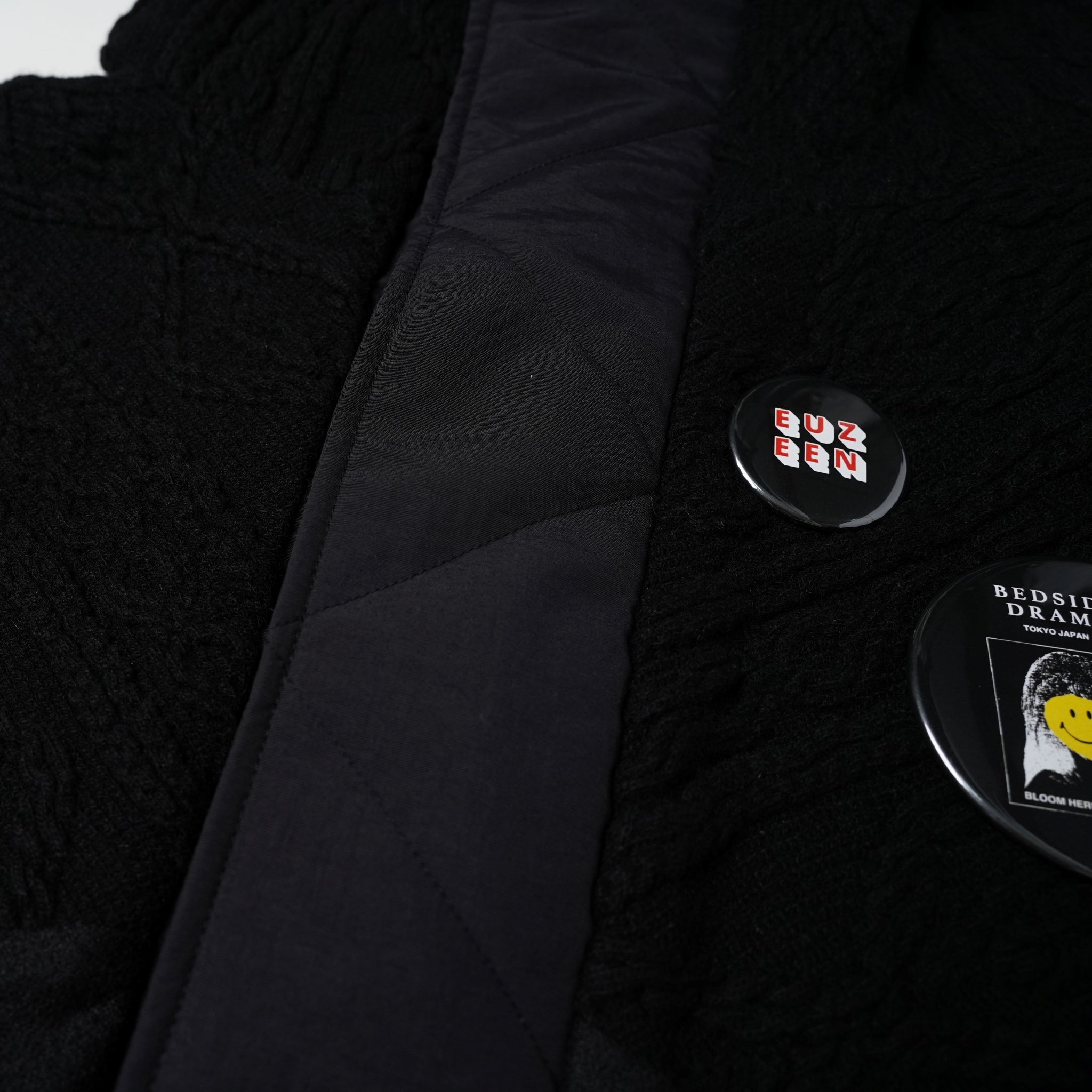 No:bsd23AW-08 | Name:Big Hood Northen Blouson | Color:Black【BEDSIDEDRAMA_ベッドサイドドラマ】