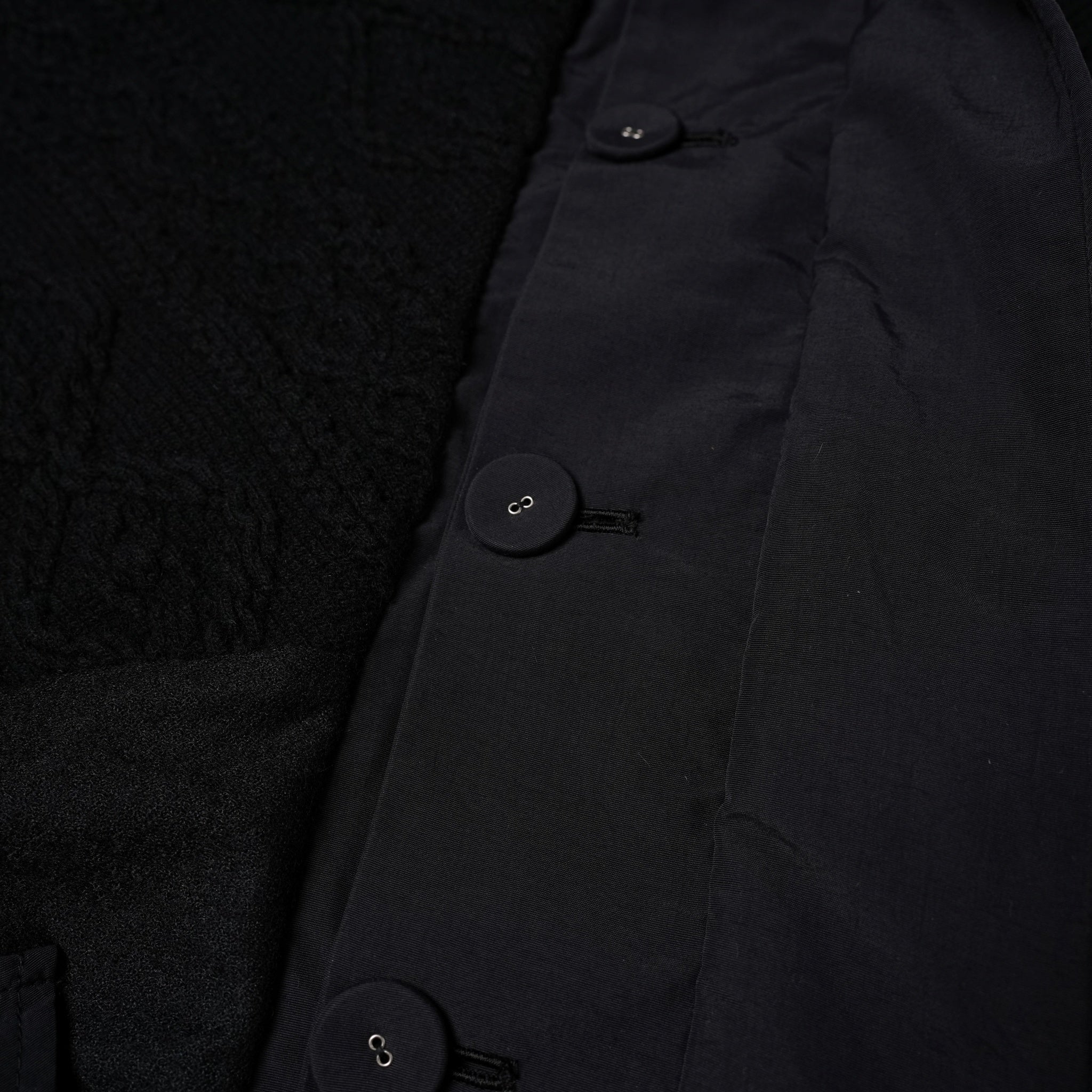 No:bsd23AW-08 | Name:Big Hood Northen Blouson | Color:Black【BEDSIDEDRAMA_ベッドサイドドラマ】