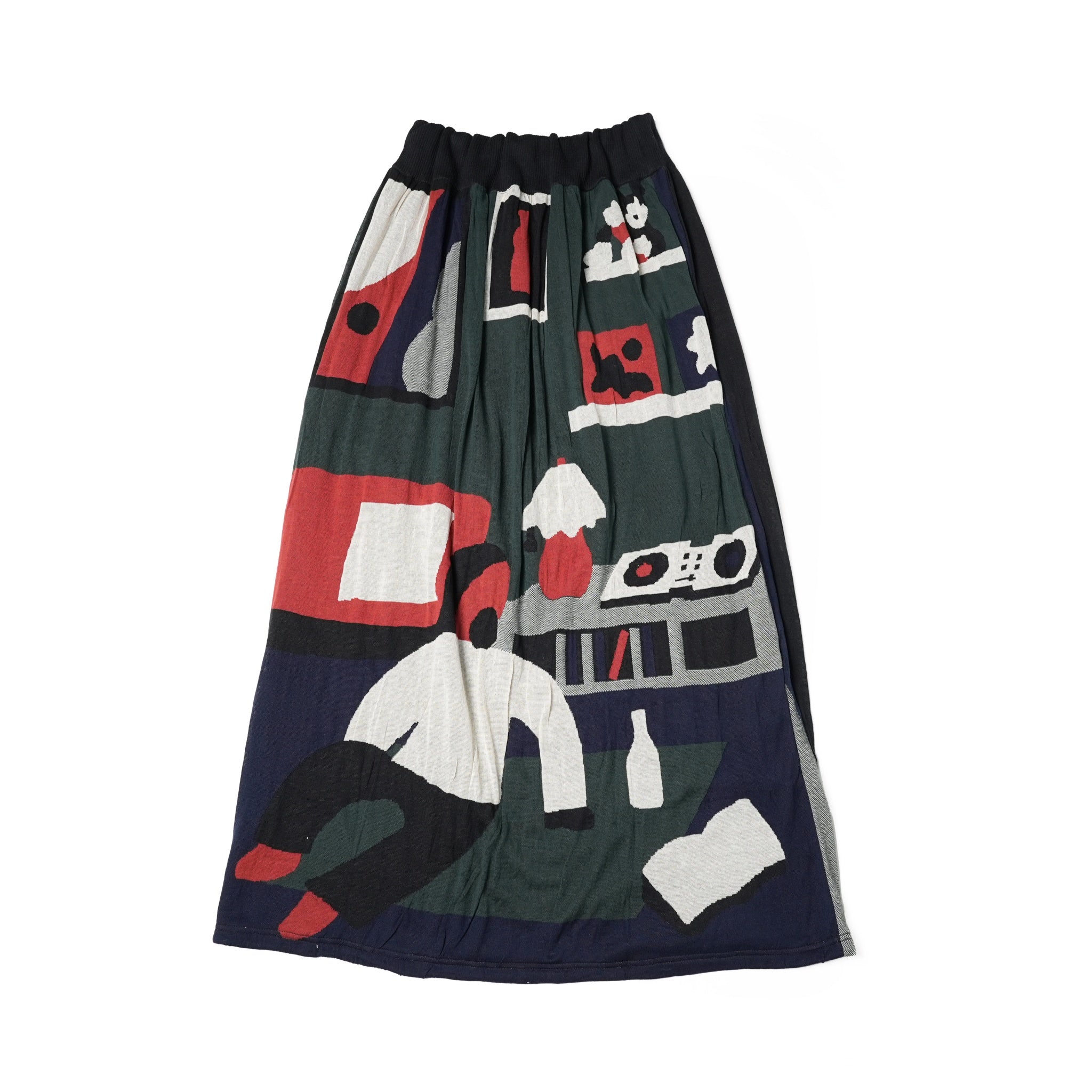 No:bsd23AW-24b | Name:In The Room Skirt | Color:City【BEDSIDEDRAMA_ベッドサイドドラマ】