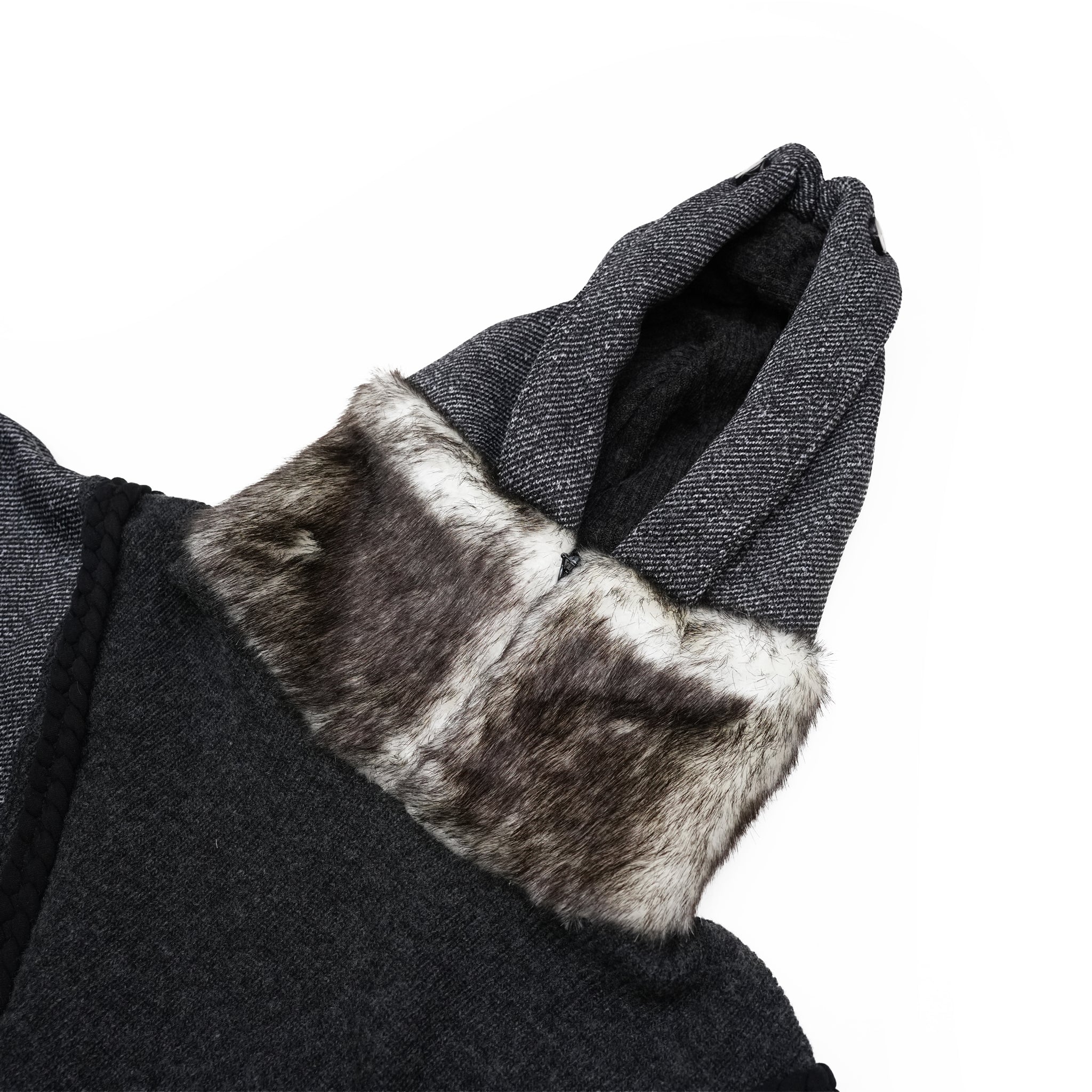 No:bsd23AW-27 | Name:Northern Hoodie | Color:Black【BEDSIDEDRAMA_ベッドサイドドラマ】【archive】