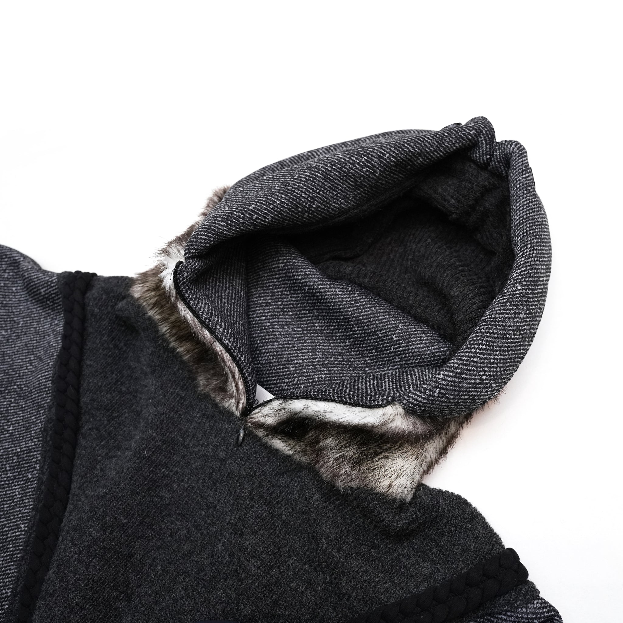 No:bsd23AW-27 | Name:Northern Hoodie | Color:Black【BEDSIDEDRAMA_ベッドサイドドラマ】【archive】