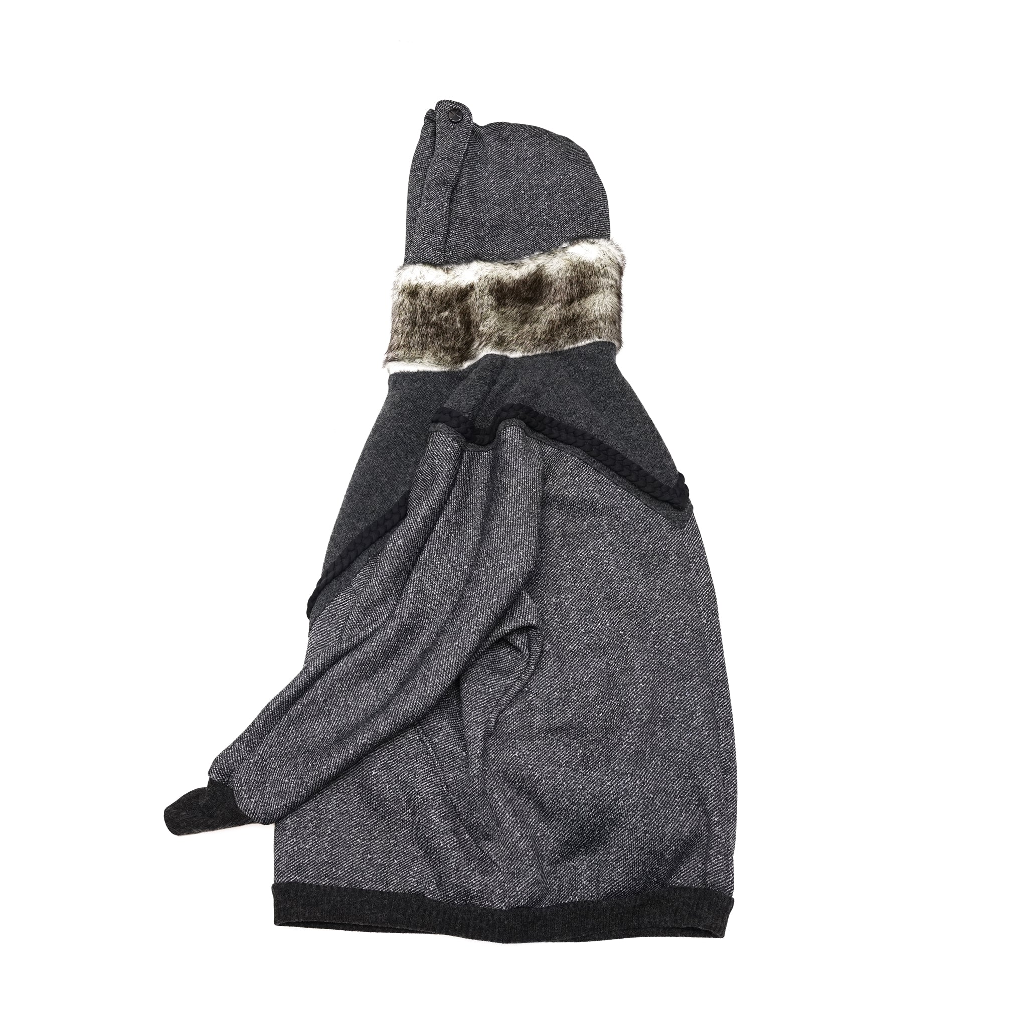 No:bsd23AW-27 | Name:Northern Hoodie | Color:Black【BEDSIDEDRAMA_ベッドサイドドラマ】【archive】