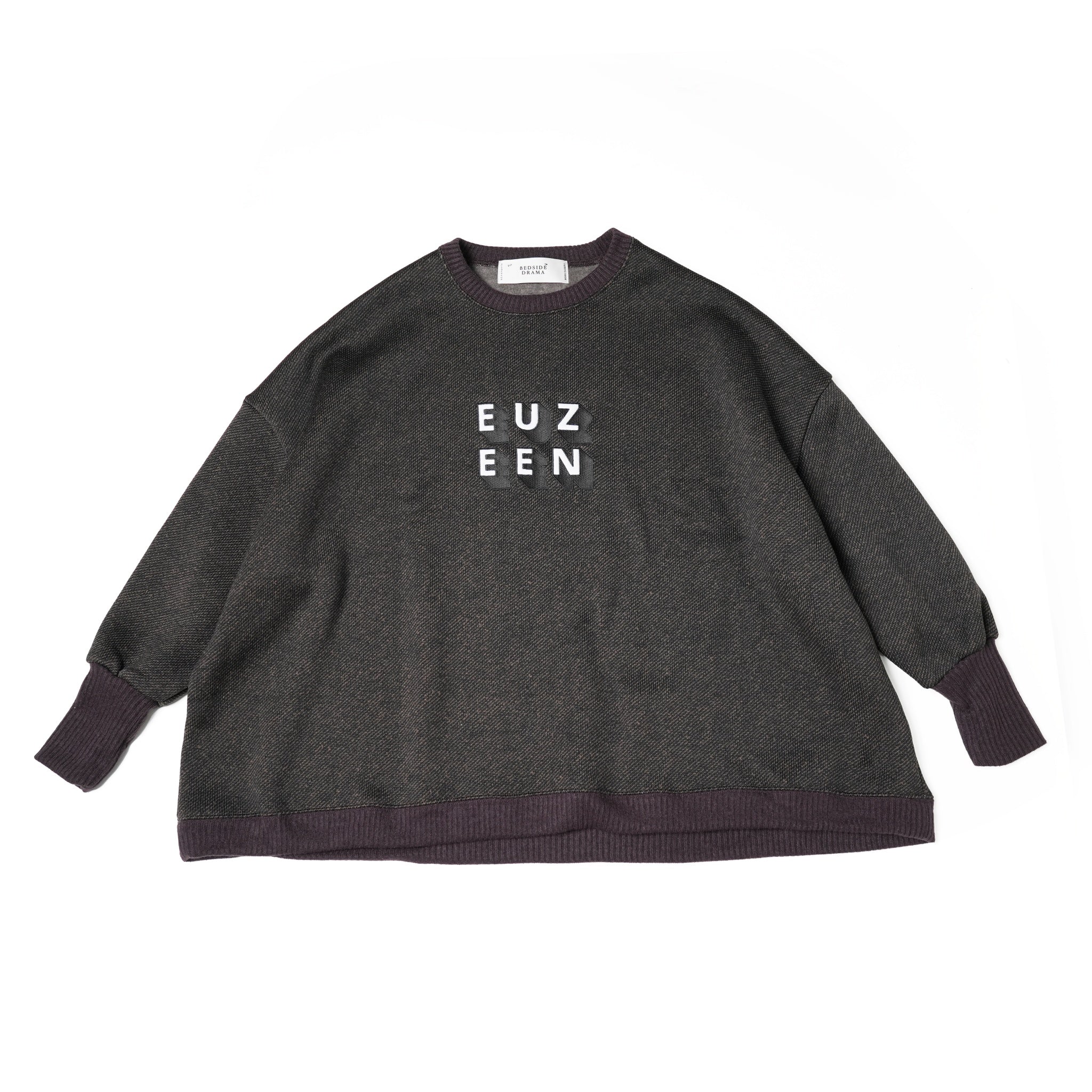 No:bsd23AW-28Ca | Name:Home Sweater Pullover/EUZEEN | Color:Brown【BEDSIDEDRAMA_ベッドサイドドラマ】【archive】