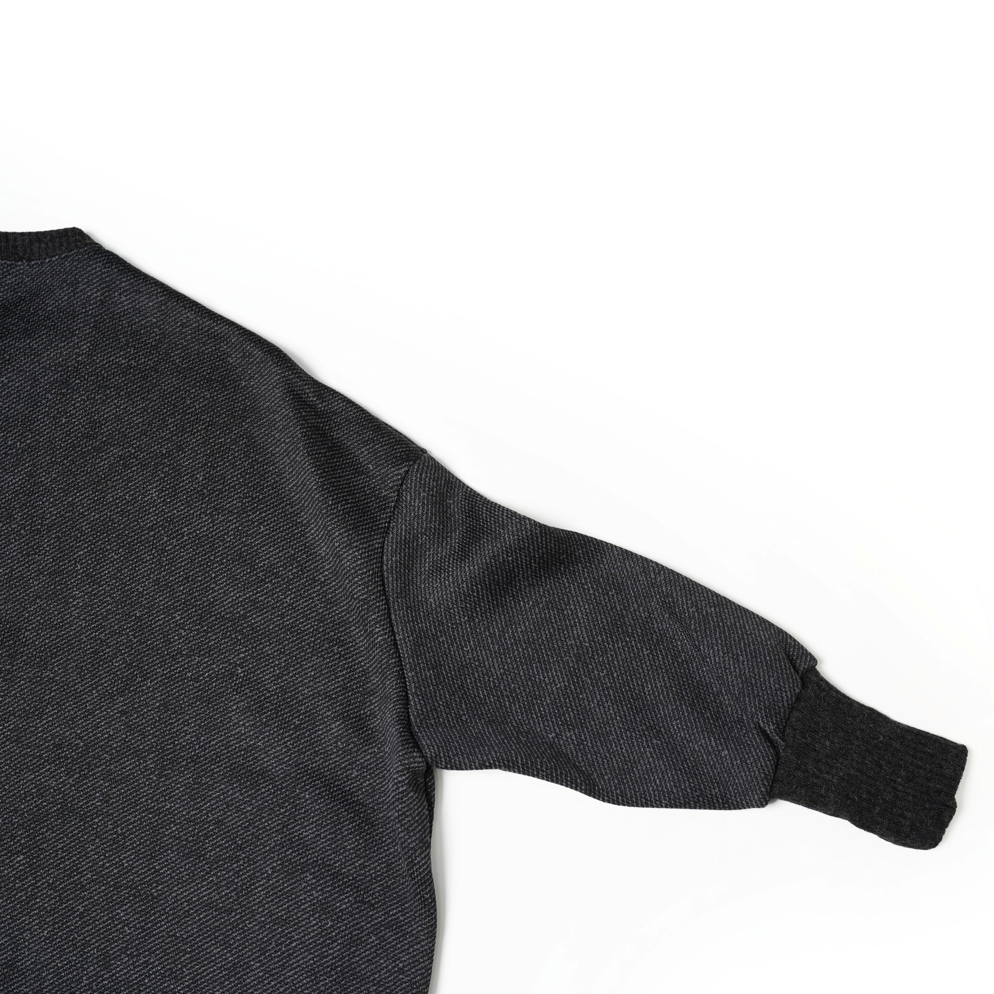 No:bsd23AW-28Cb | Name:Home Sweater Pullover/EUZEEN | Color:Black【BEDSIDEDRAMA_ベッドサイドドラマ】