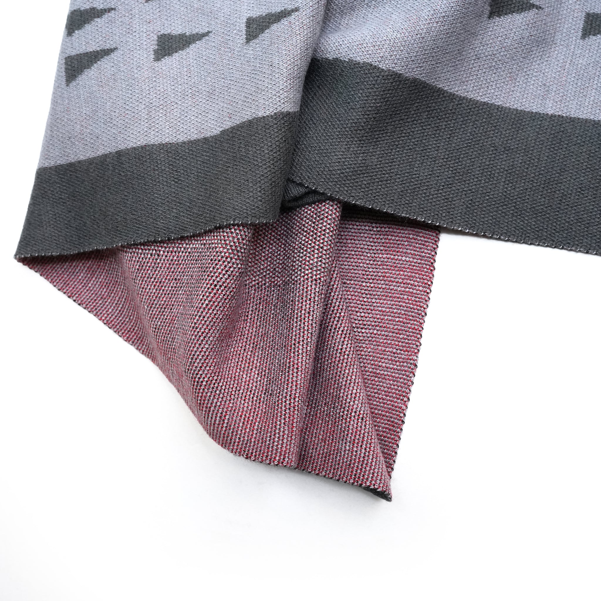 No:bsd23AW-32b | Name:Carpet Animals Big Stole | Color:Wolf【BEDSIDEDRAMA_ベッドサイドドラマ】