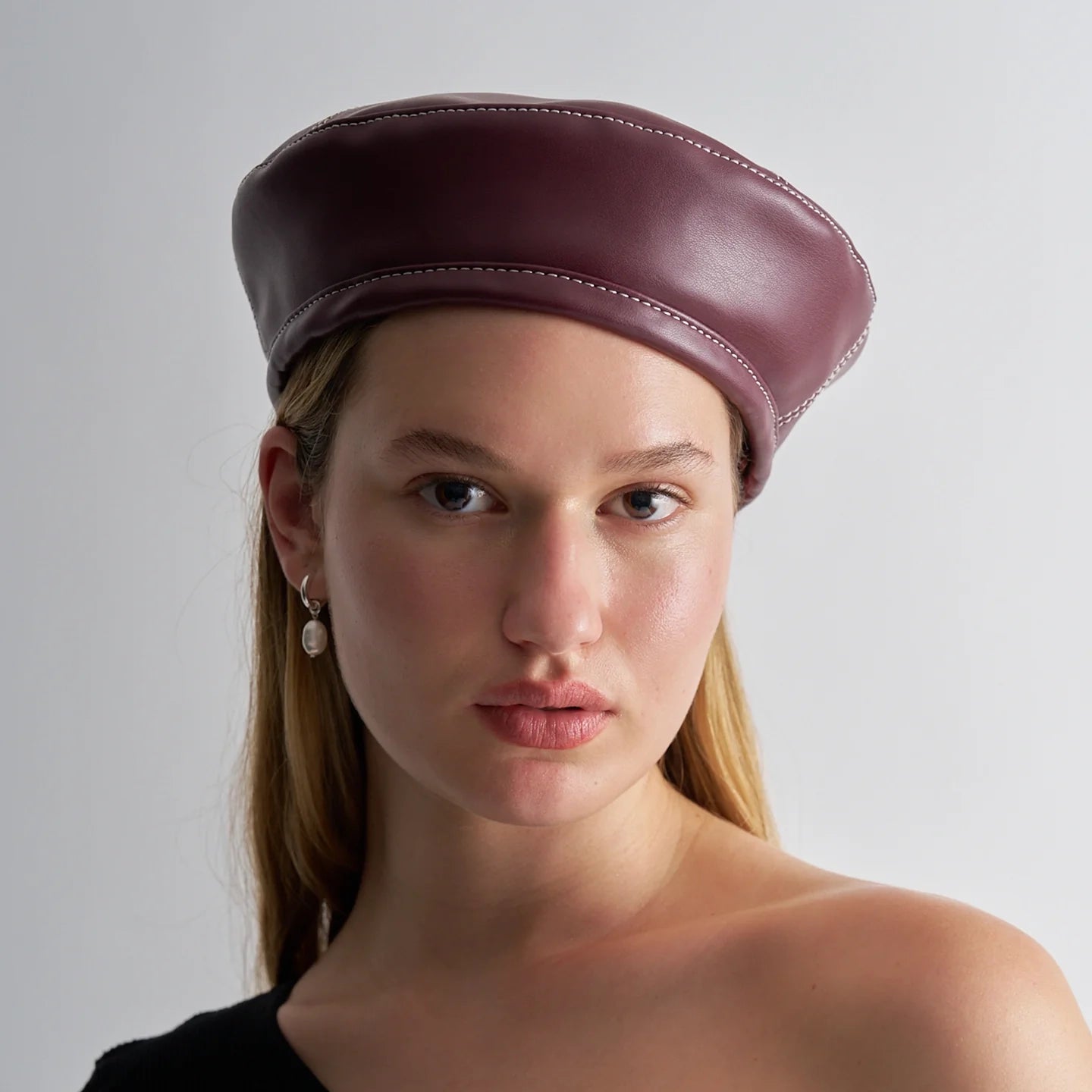 23ha01-01 | BRET | Color:Black/Merlot【BRIE LEON_ブリ―レオン】