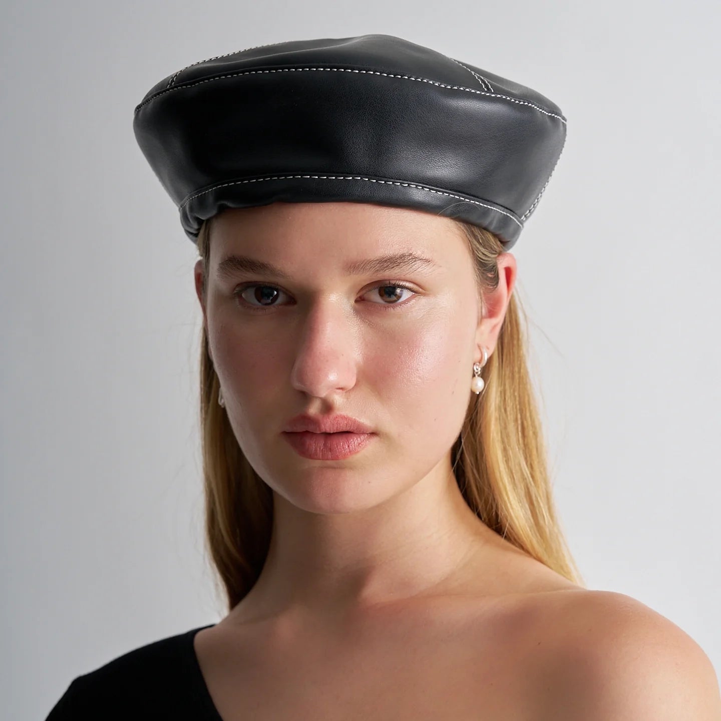 23ha01-01 | BRET | Color:Black/Merlot【BRIE LEON_ブリ―レオン】