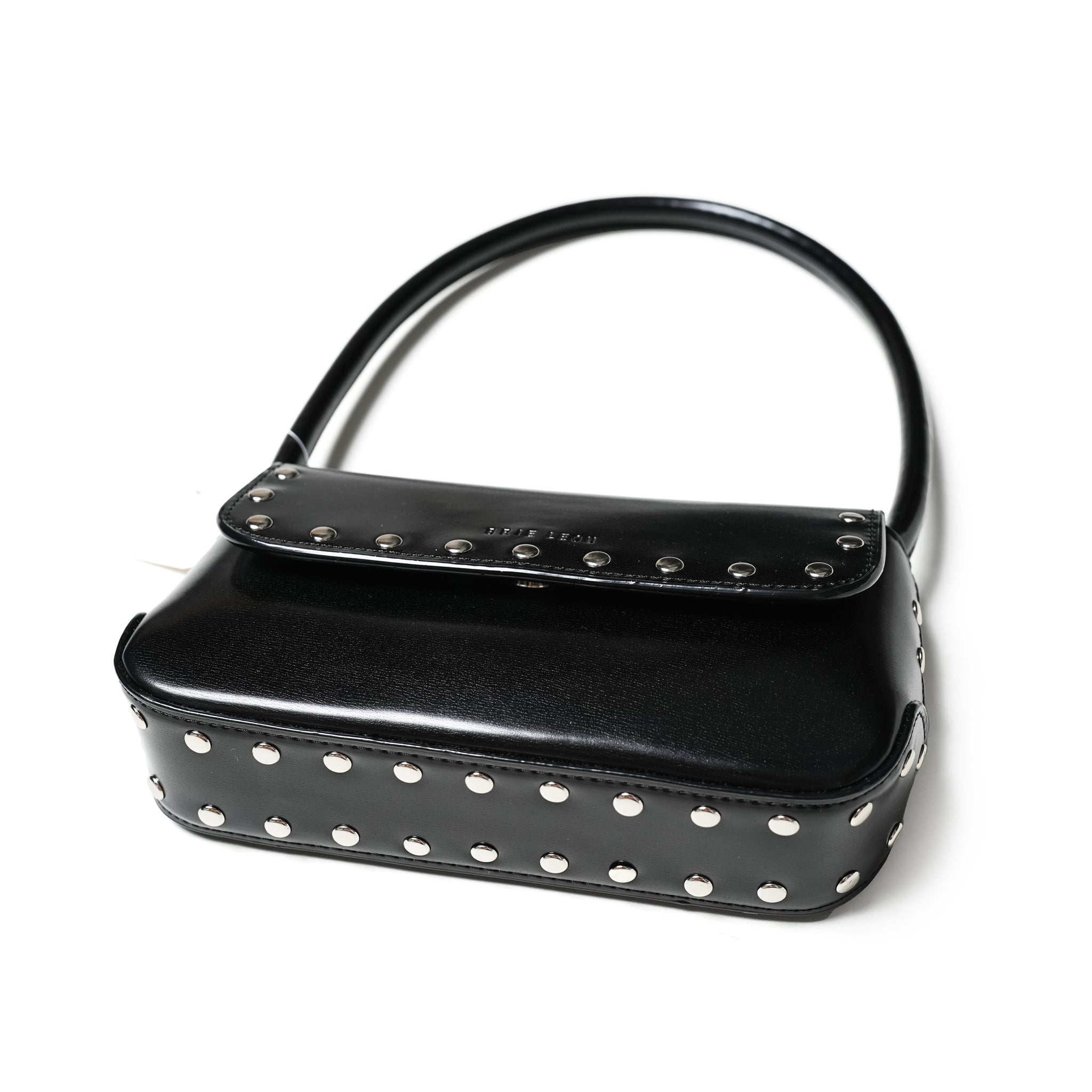 No:19h003-34 | Name:MINI CAMILLE STUD | Color:Black【BRIE LEON_ブリ―レオン】