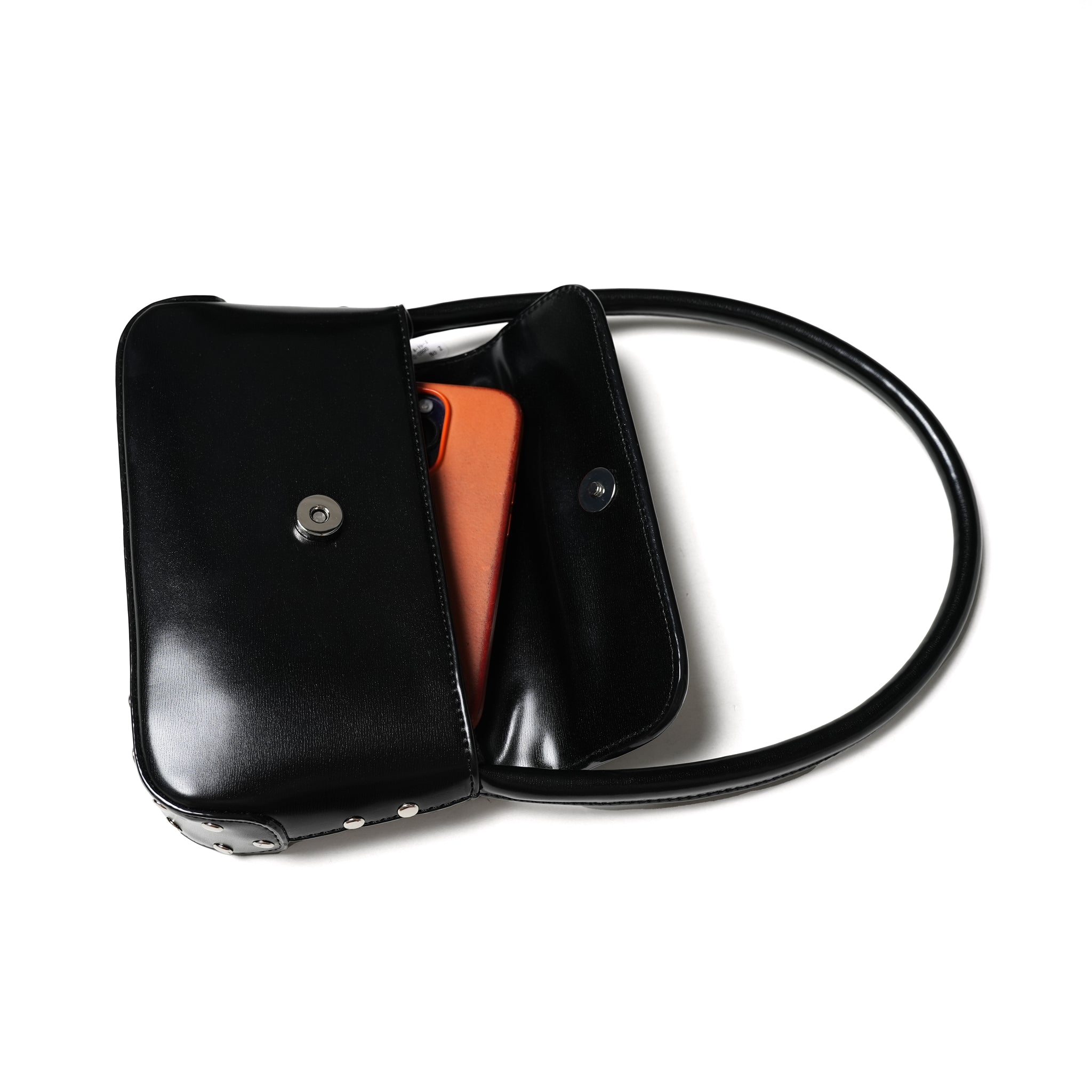 No:19h003-34 | Name:MINI CAMILLE STUD | Color:Black【BRIE LEON_ブリ―レオン】