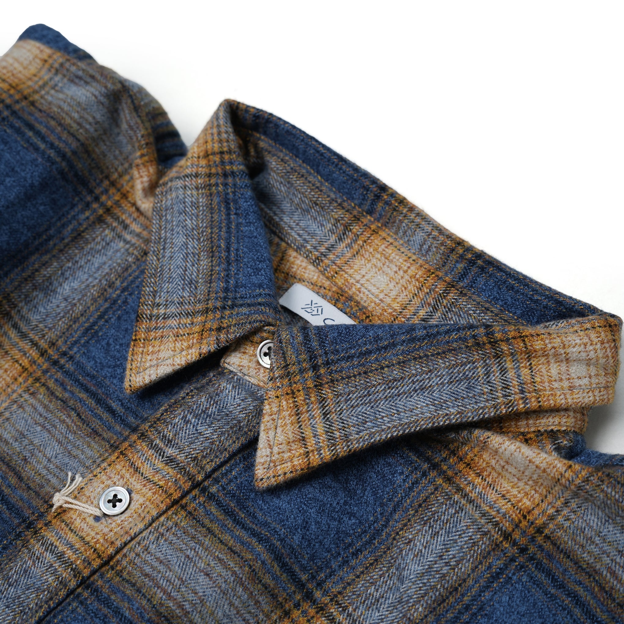 No:2023aw-RGW-01 | Name:REGULAR WIDE SHIRT-AMERANGE CHECK | Color:Yellow/Blue/Red【CATTA_カッタ】