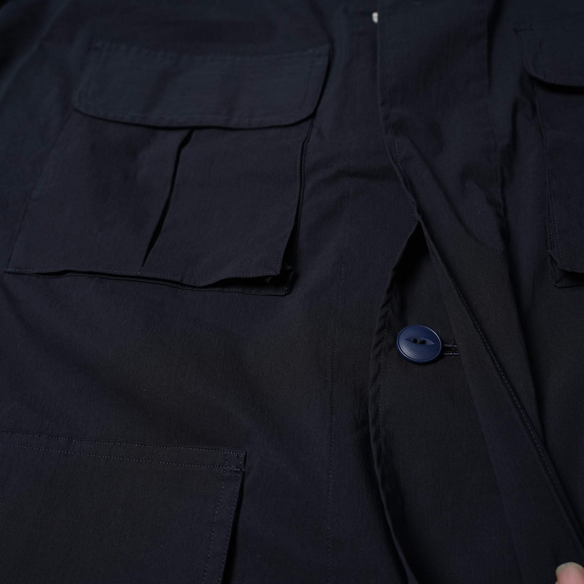 BDU-01_B | BDU 6 POCKET SHIRT-COTTON NYLON | Color:Navy【CATTA_カッタ】【archive】