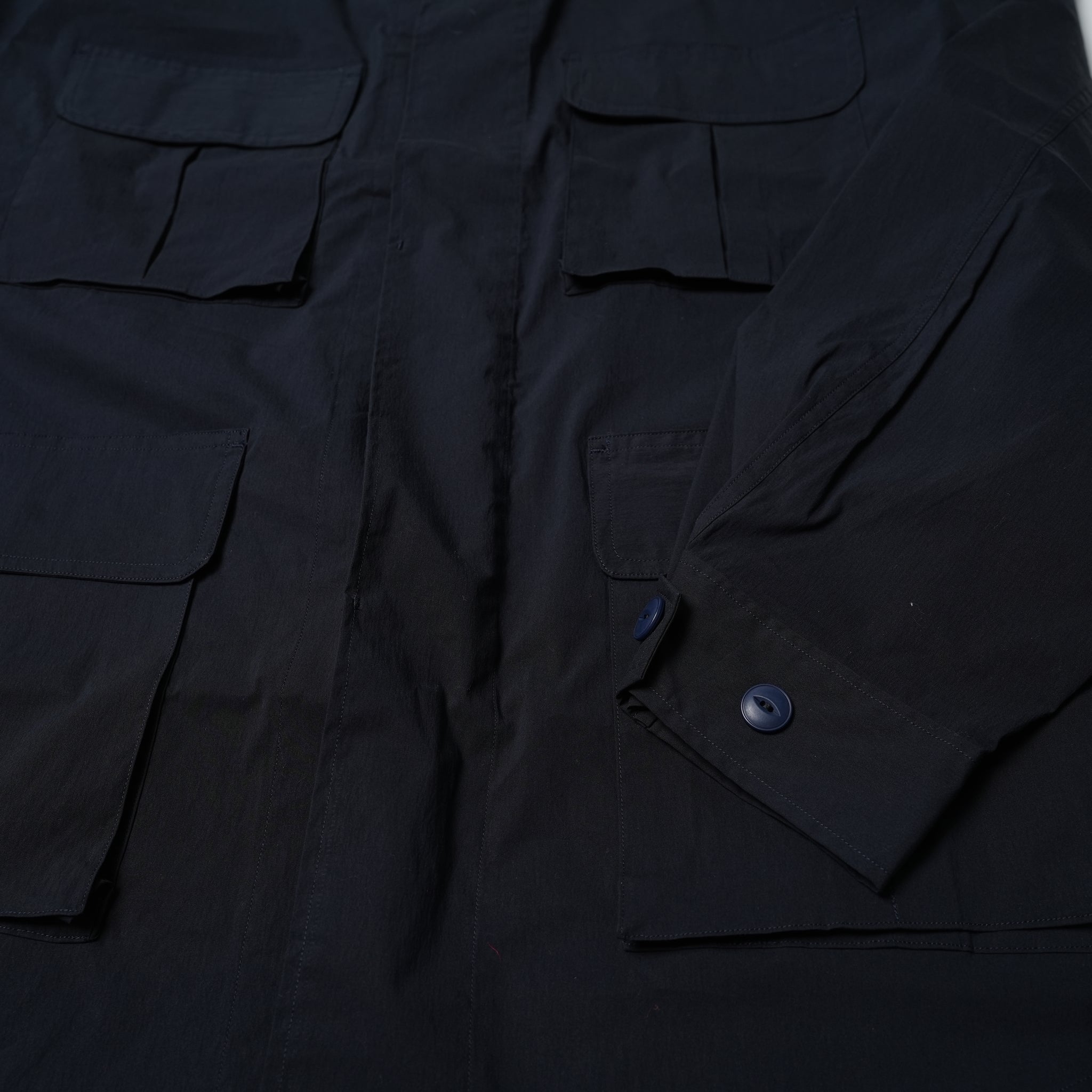 BDU-01_B | BDU 6 POCKET SHIRT-COTTON NYLON | Color:Navy【CATTA_カッタ】【archive】