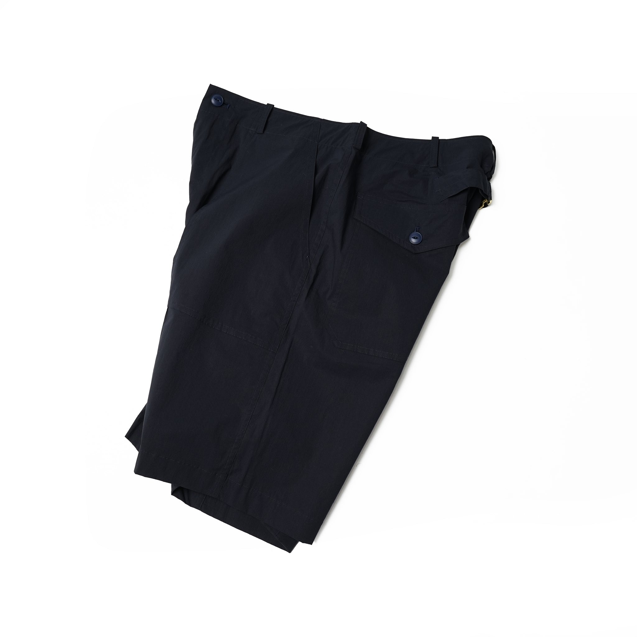 BPS-02_B | BAKER SHORT PANTS-COTTON NYLON | Color:Navy【CATTA_カッタ】
