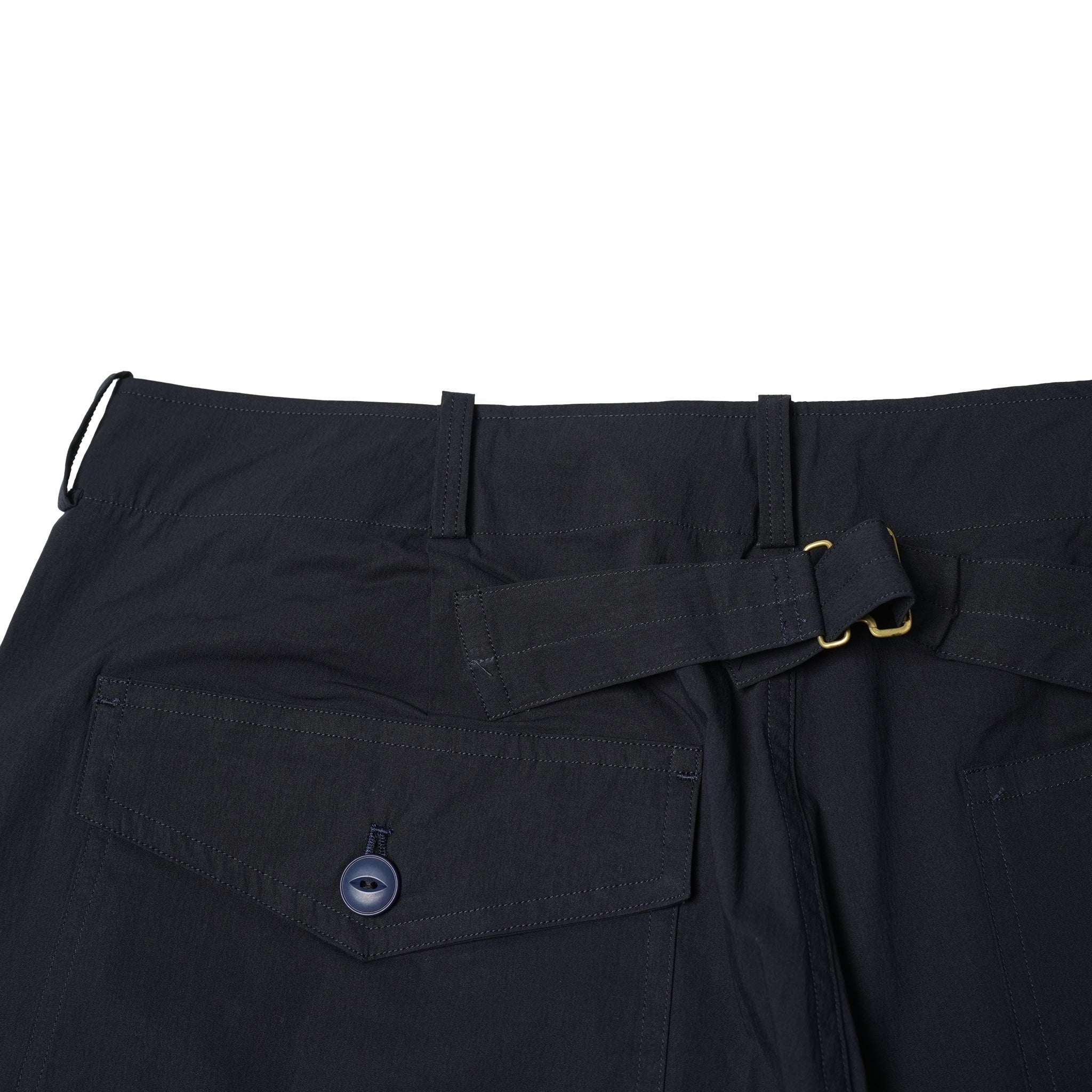 BPS-02_B | BAKER SHORT PANTS-COTTON NYLON | Color:Navy【CATTA_カッタ】