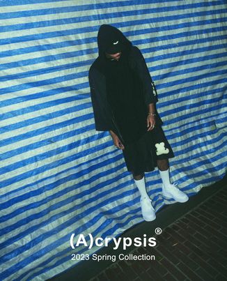No:ACRS23-P02 Name:Functional Mesh Patchwork Baseball Shorts | Color : Black | Size:FREE【(A)crypsis_エイクライプシス】【SEIVSON_セイヴソン】