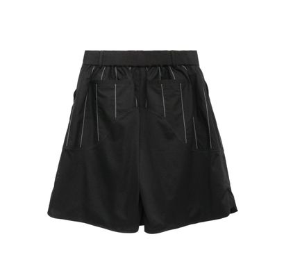 ACRS23-P02 Functional Mesh Patchwork Baseball Shorts | Color : Black | Size:FREE | (A)crypsis | SEIVSON