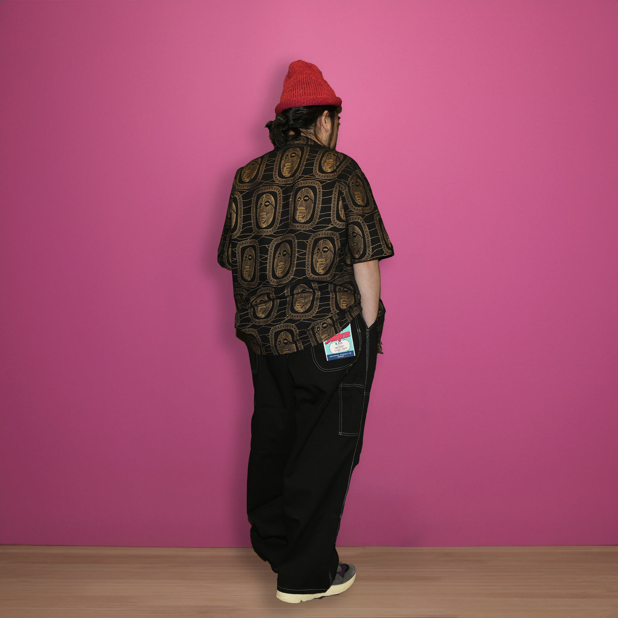 BIG PAINTER DYED BLACK | Color_Dyed Black | No_odd2025aw-002【ODDMENT_オッドメント】