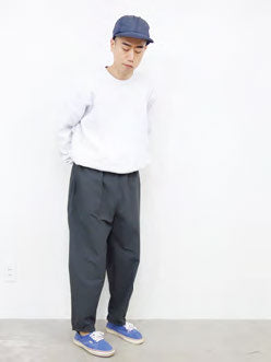 PH25FW-002_Black | P.H. M.EASY PANTS_TAPERED | Color:Black【POWDERHORN MOUNTAINEERING_パウダーホーンマウンテニアリング】