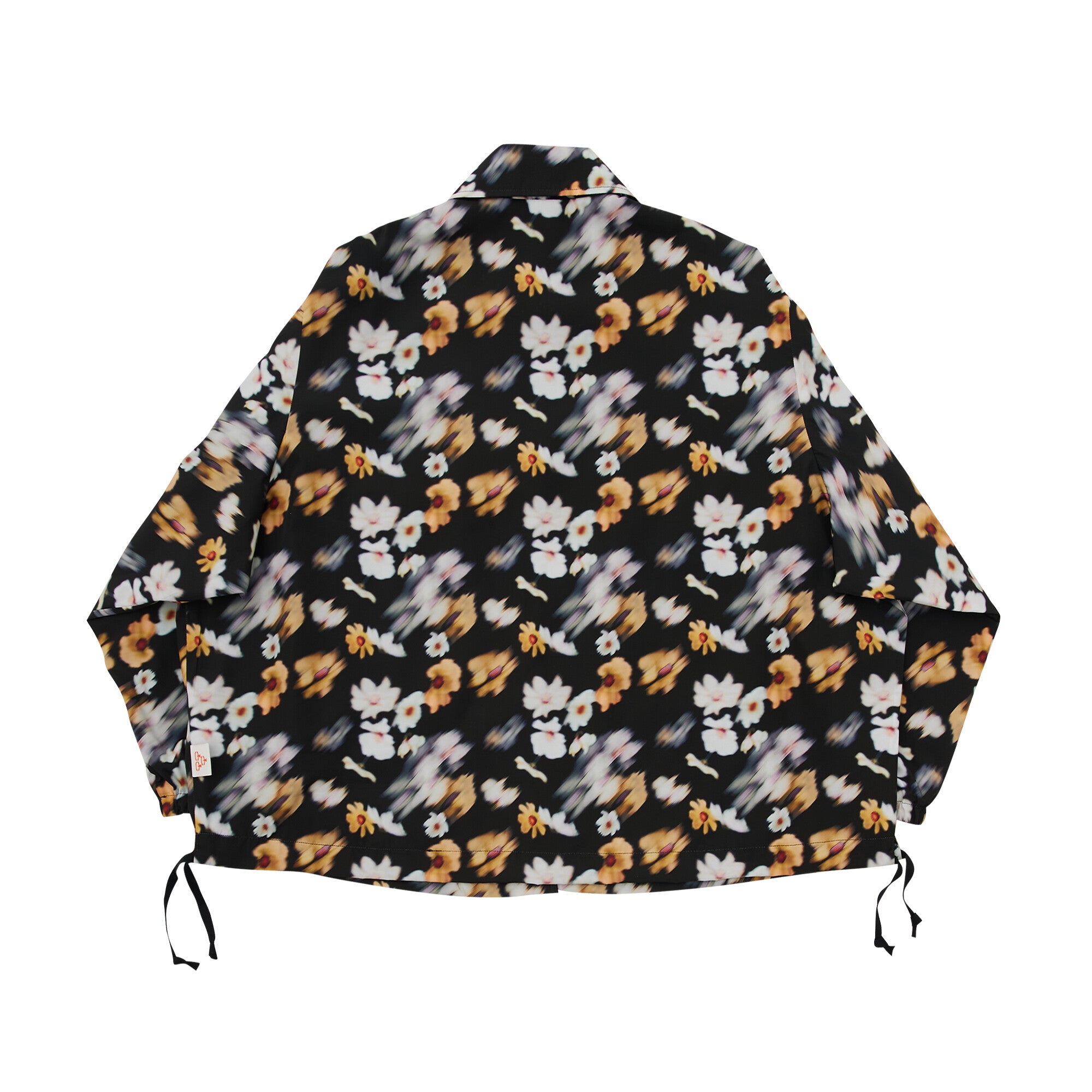 PATTERN UTILITY JACKET – Black | GORT