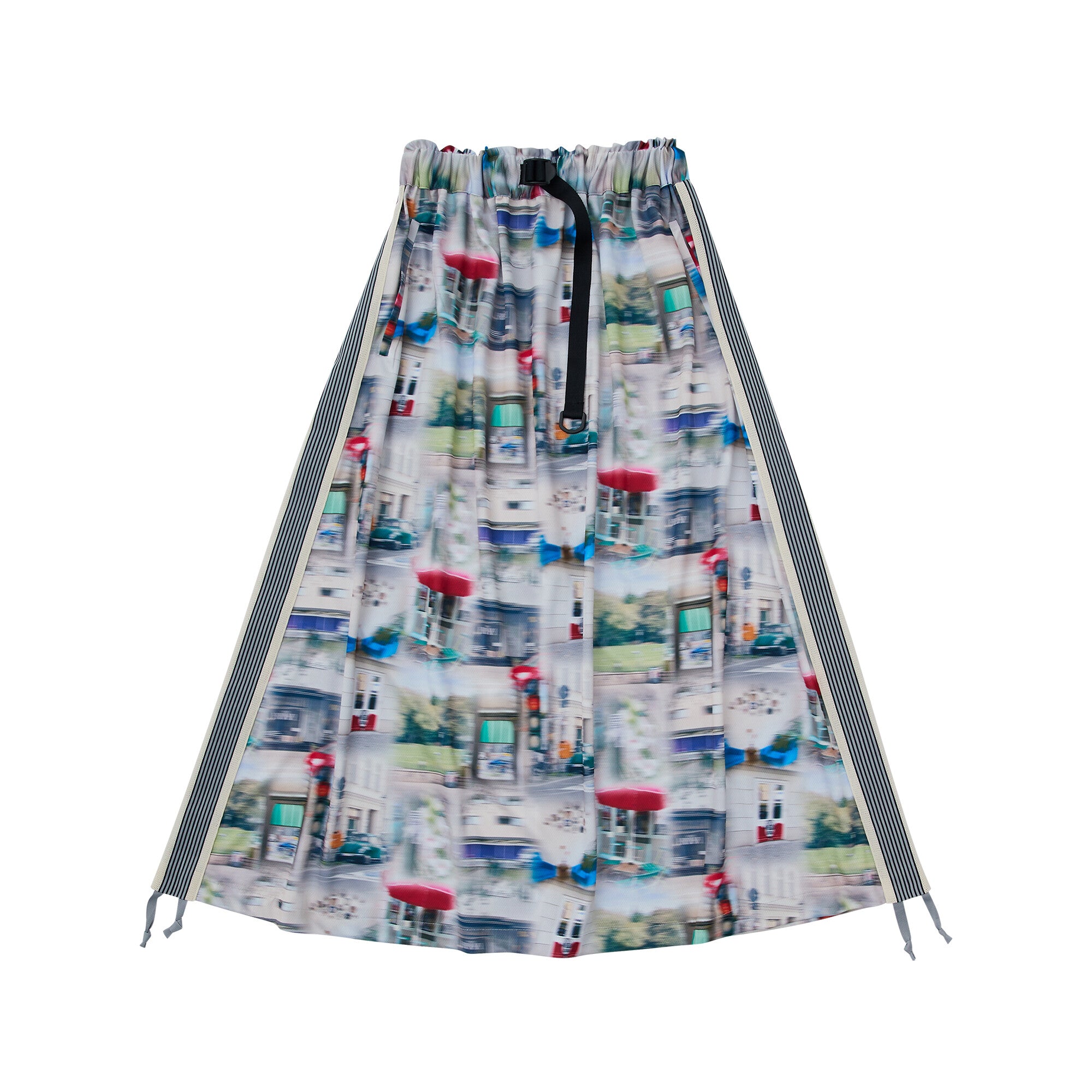TRACK BUCKLE SKIRT – Gray | GORT