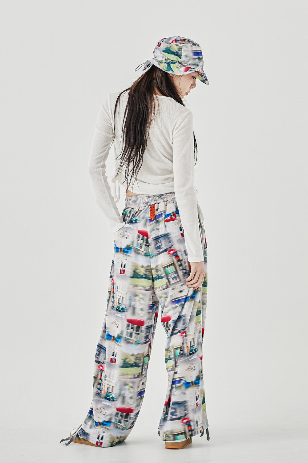 BALLOON TRACK PANTS – Gray | GORT