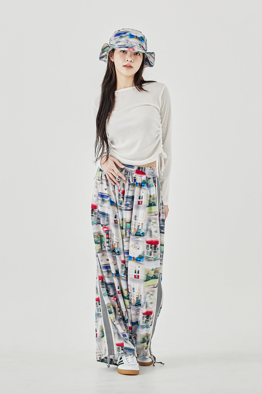 BALLOON TRACK PANTS – Gray | GORT