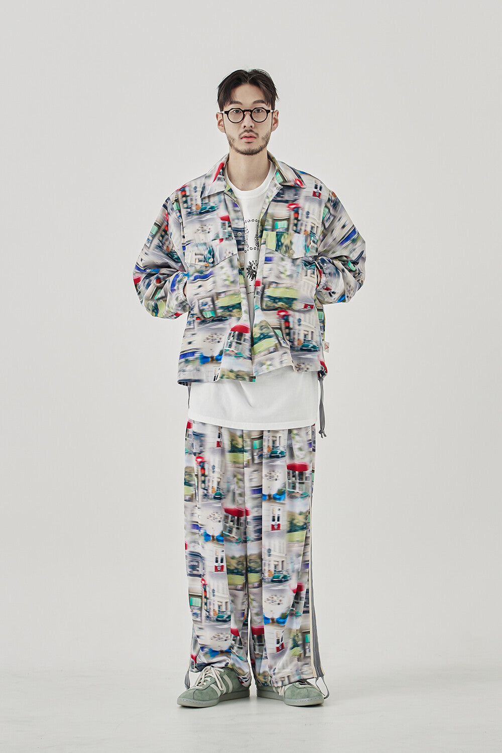 BALLOON TRACK PANTS – Gray | GORT