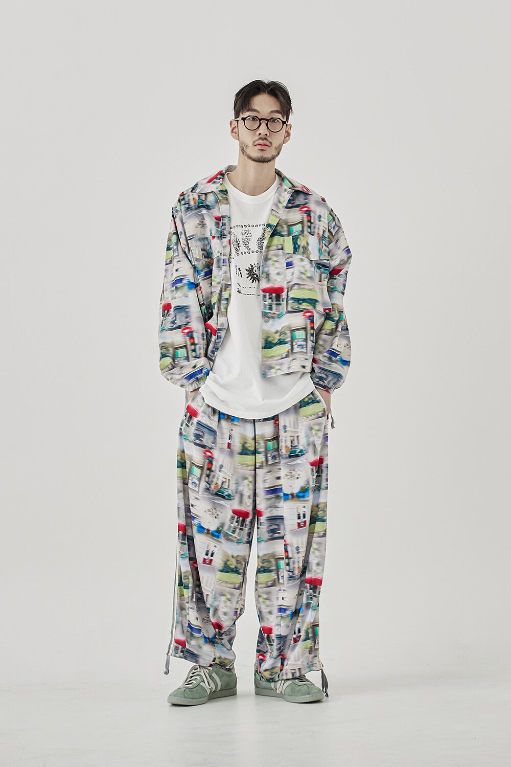 BALLOON TRACK PANTS – Gray | GORT