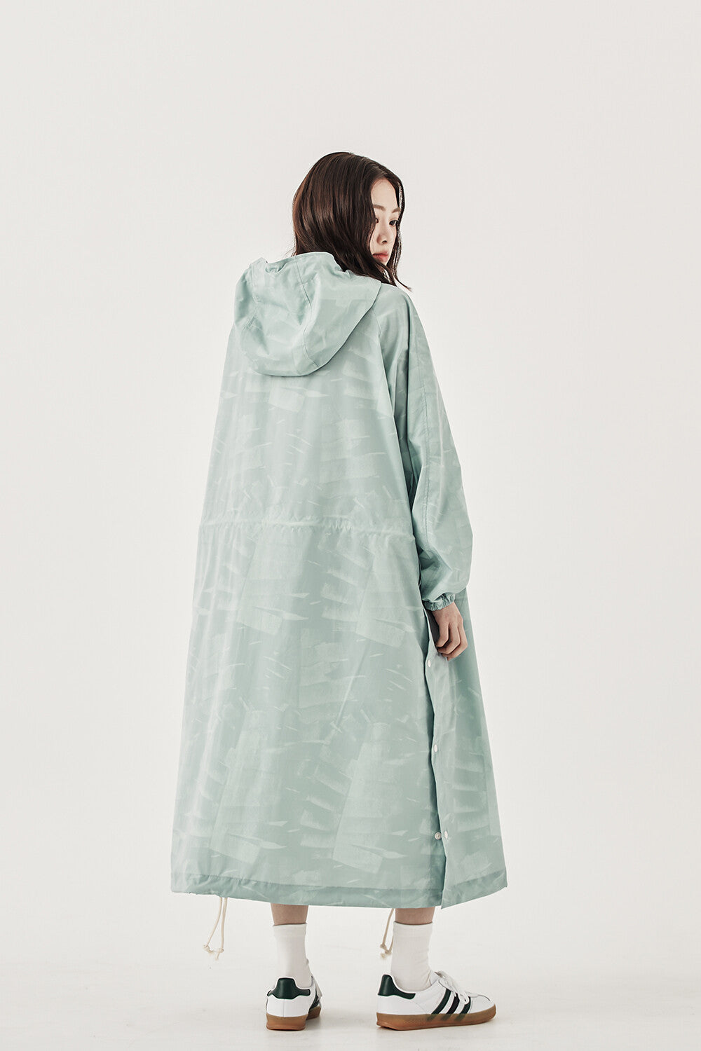 G61201A_SKY | MOUNTAIN LONG ANORAK-SKY | Color:Sky【GORT_ゴート】