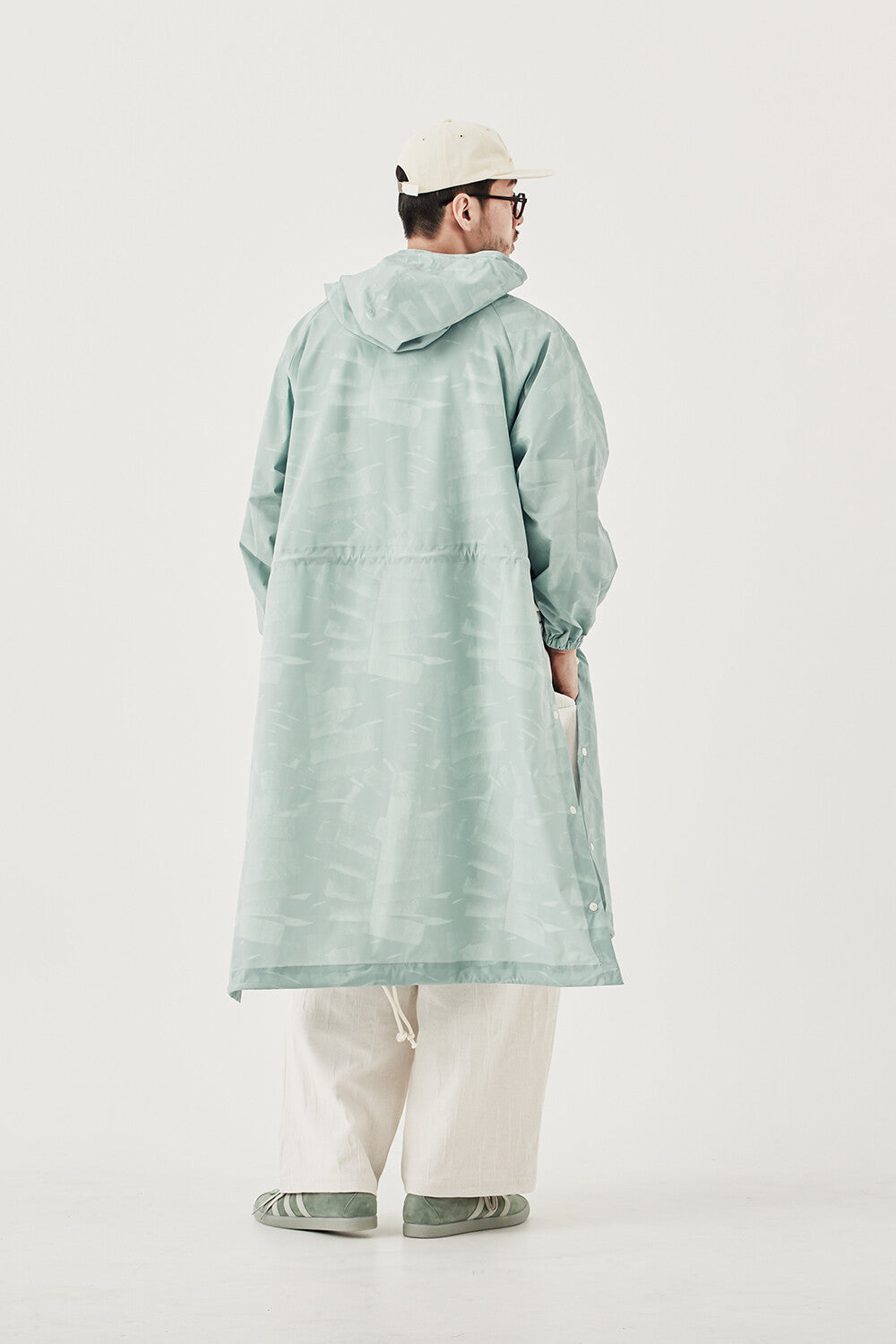 G61201A_SKY | MOUNTAIN LONG ANORAK-SKY | Color:Sky【GORT_ゴート】