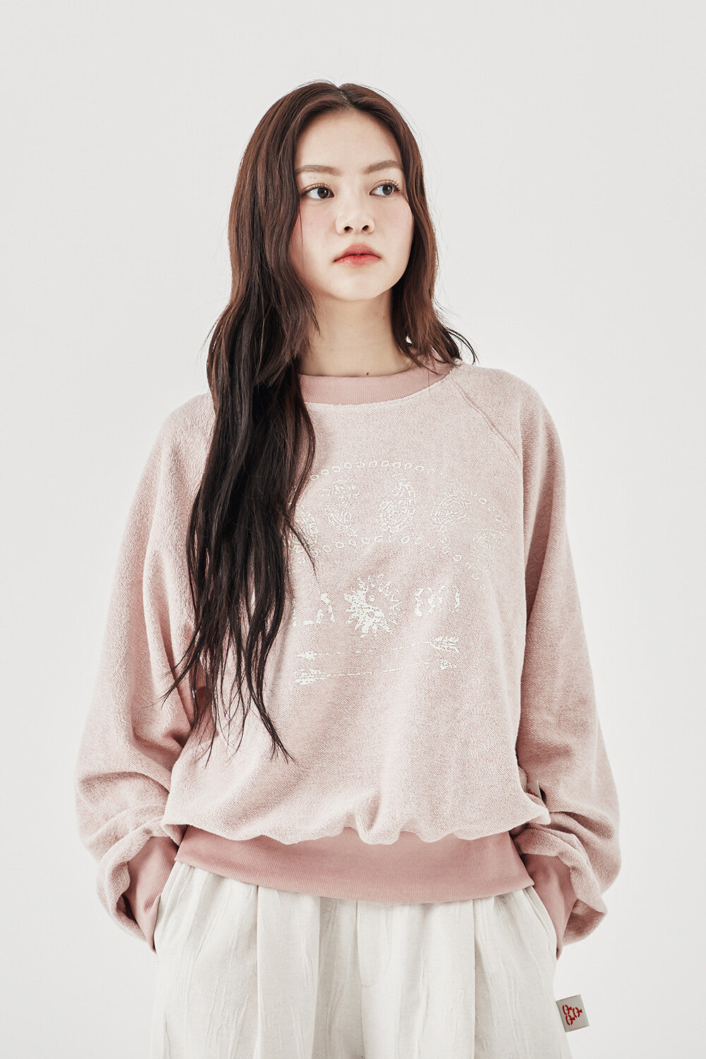 G61401_PST.PK | INSIDEOUT SWEAT SHIRT-PST.PK | Color:Pink【GORT_ゴート】【archive】
