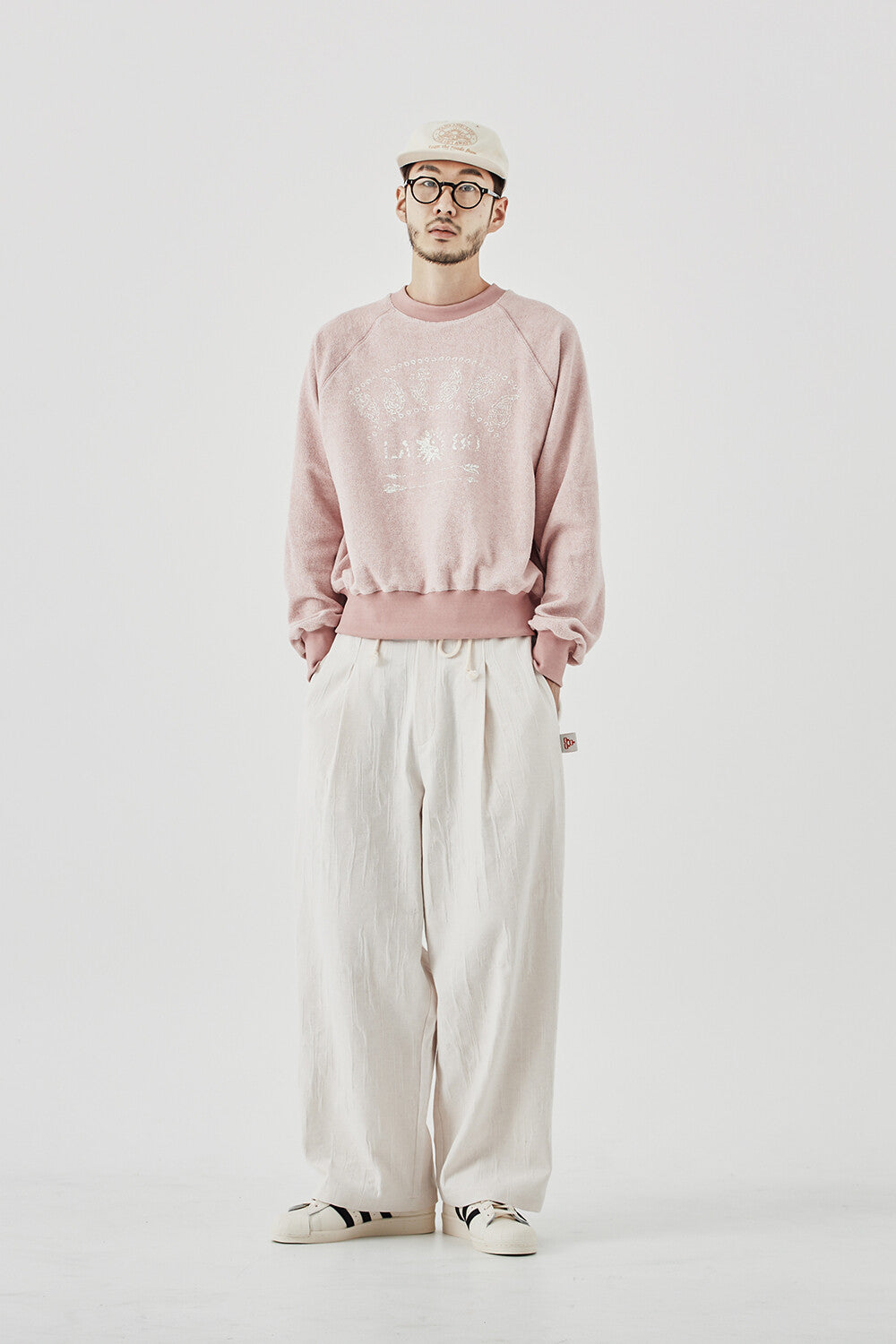G61401_PST.PK | INSIDEOUT SWEAT SHIRT-PST.PK | Color:Pink【GORT_ゴート】【archive】