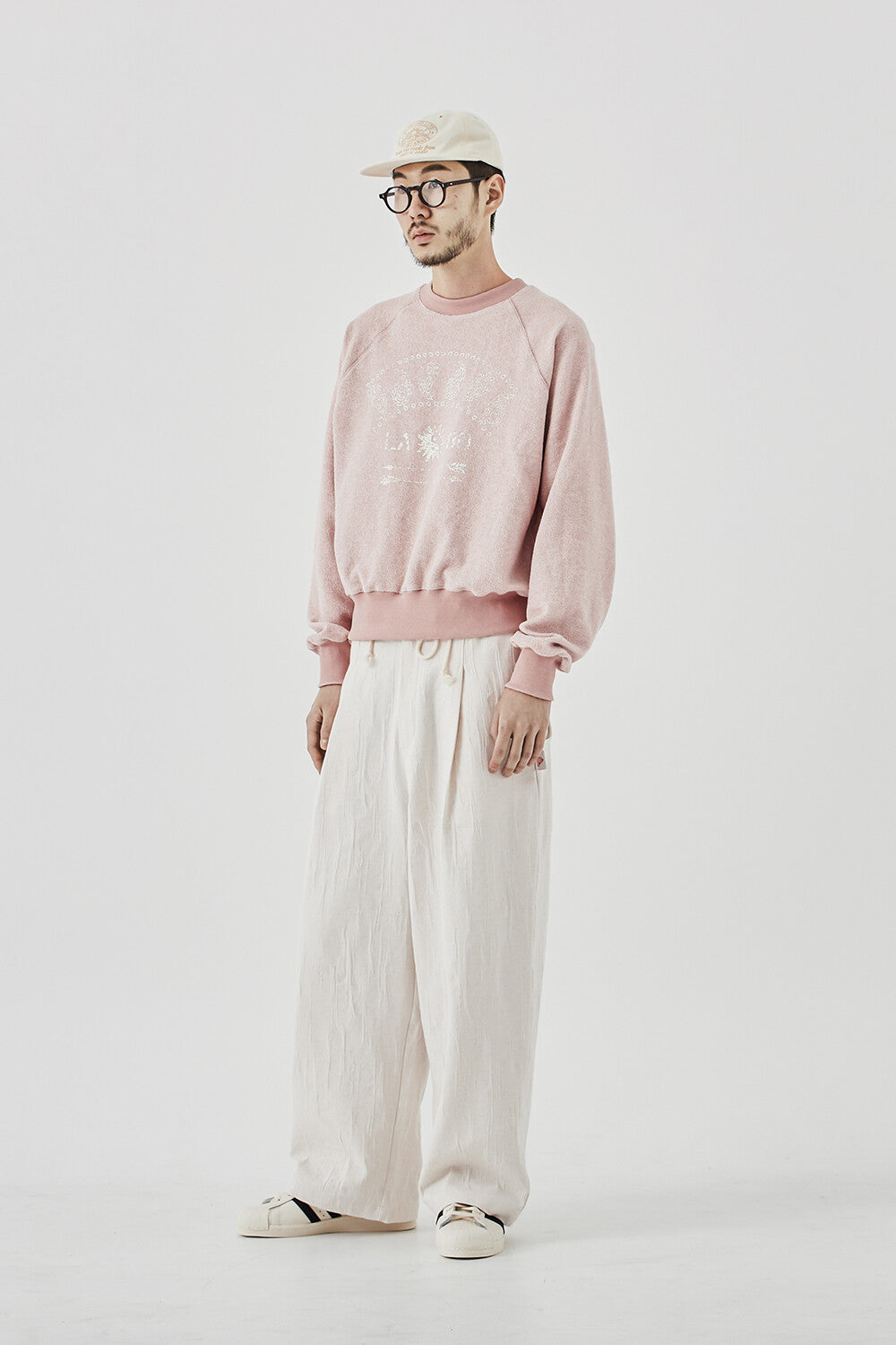 G61401_PST.PK | INSIDEOUT SWEAT SHIRT-PST.PK | Color:Pink【GORT_ゴート】【archive】