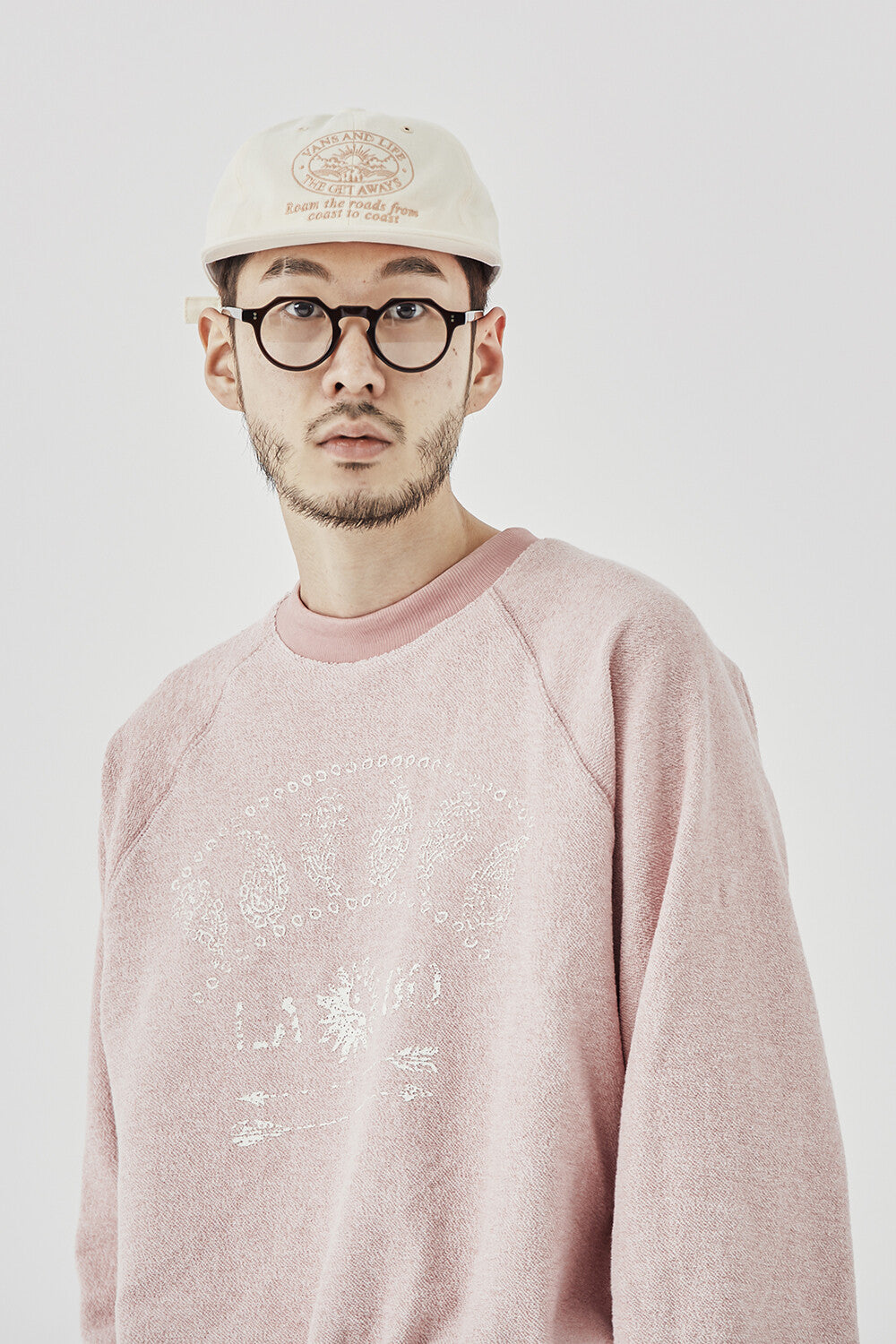 G61401_PST.PK | INSIDEOUT SWEAT SHIRT-PST.PK | Color:Pink【GORT_ゴート】【archive】