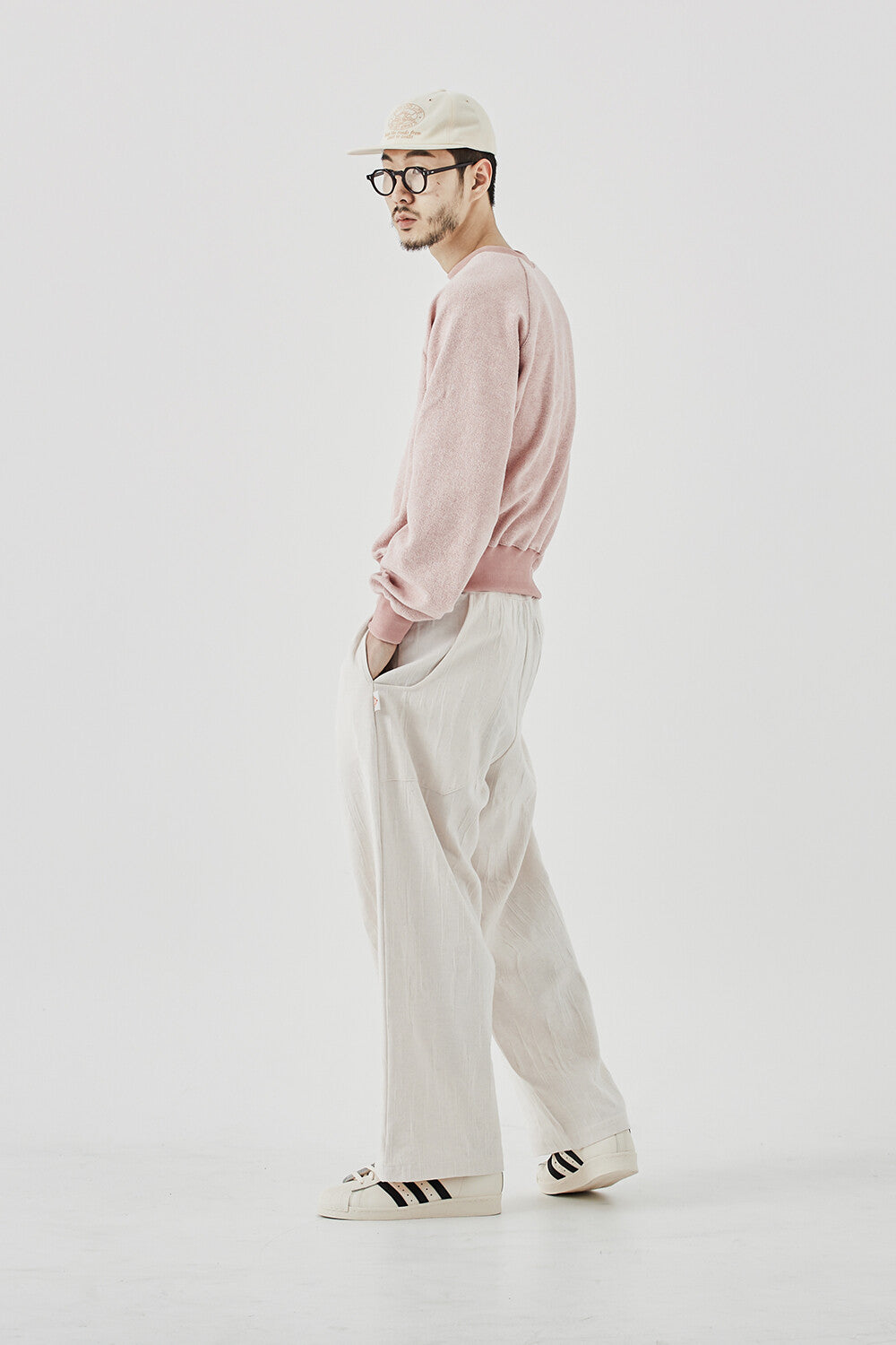 G61401_PST.PK | INSIDEOUT SWEAT SHIRT-PST.PK | Color:Pink【GORT_ゴート】【archive】