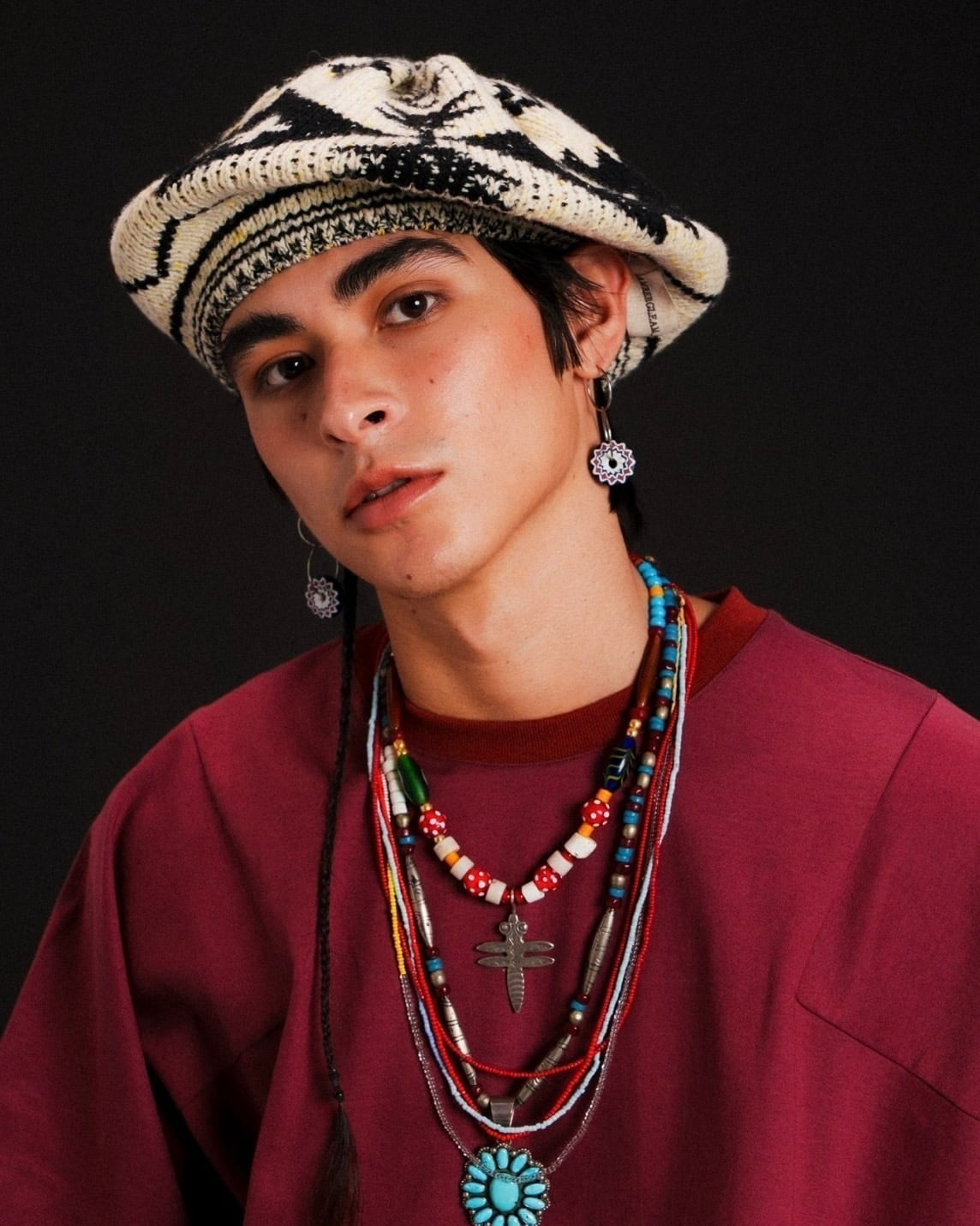 Winter Knit TAM | Color:Nordic Vanilla【AMBERGLEAM_アンバーグリーム】1242141222