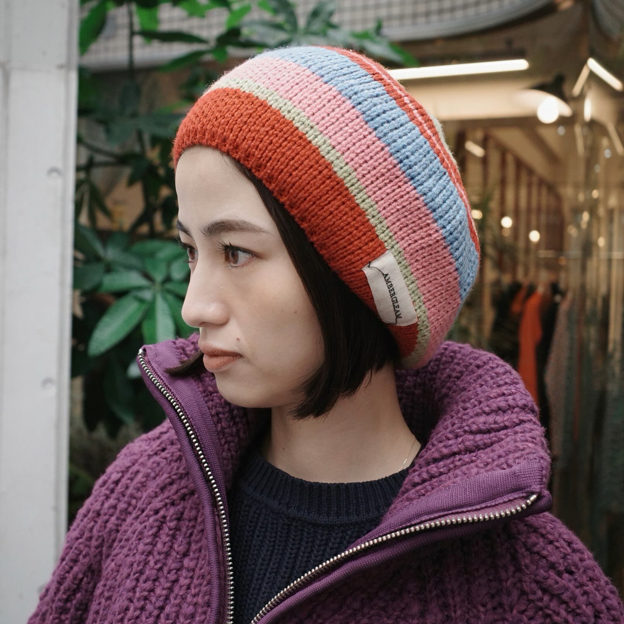 Winter Knit TAM | Color:Rainbow【AMBERGLEAM_アンバーグリーム】1242141222