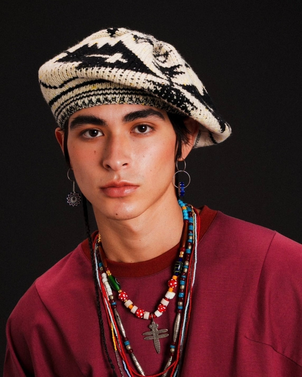 Winter Knit TAM | Color:Nordic Vanilla【AMBERGLEAM_アンバーグリーム】1242141222