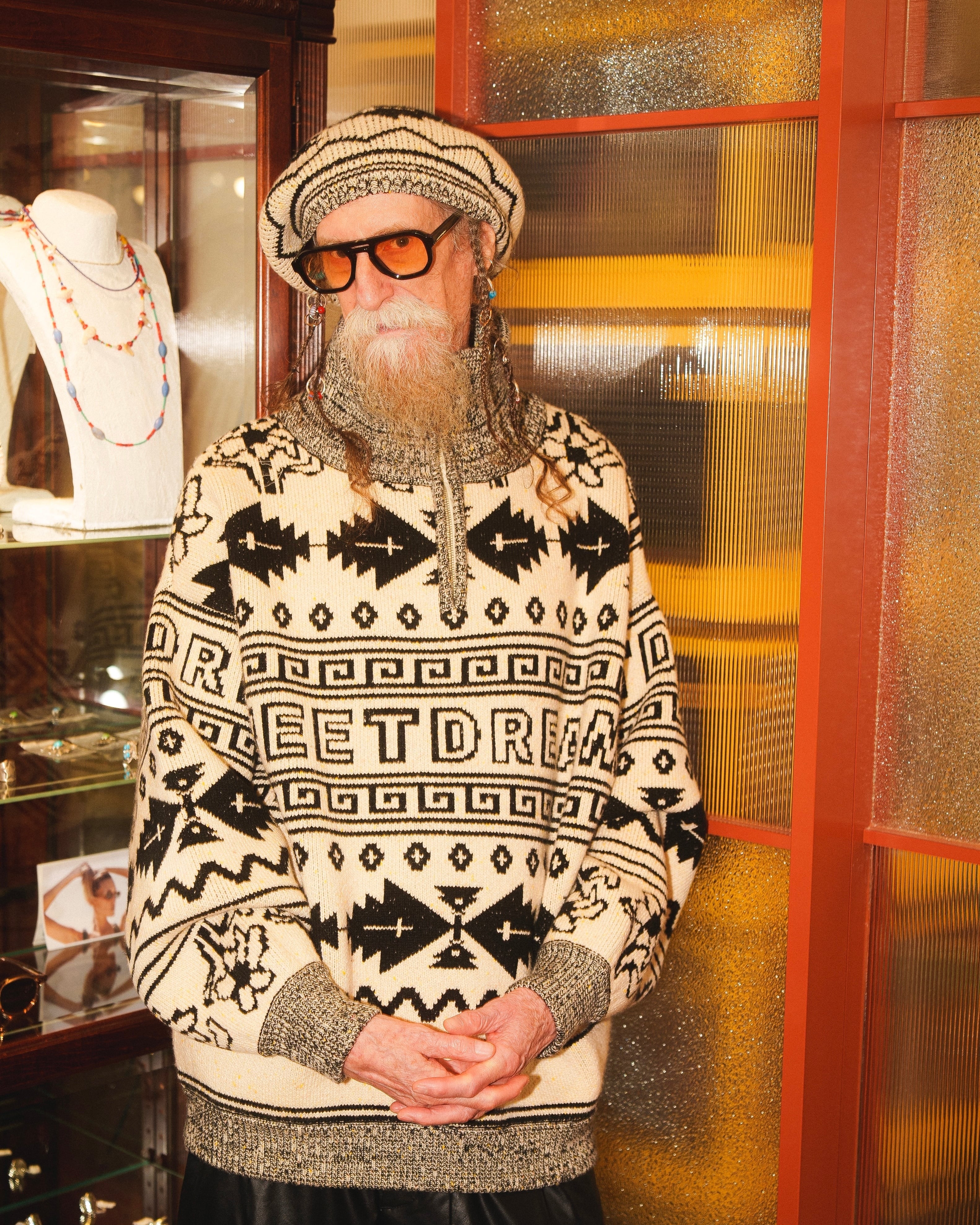 Winter Knit TAM | Color:Nordic Vanilla【AMBERGLEAM_アンバーグリーム】1242141222