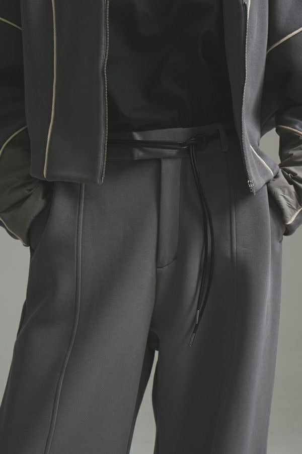 25223-9549Q_m_gray | バナナカーブパンツ | Color:M Gray【ANGELINA_アンジェリーナ】