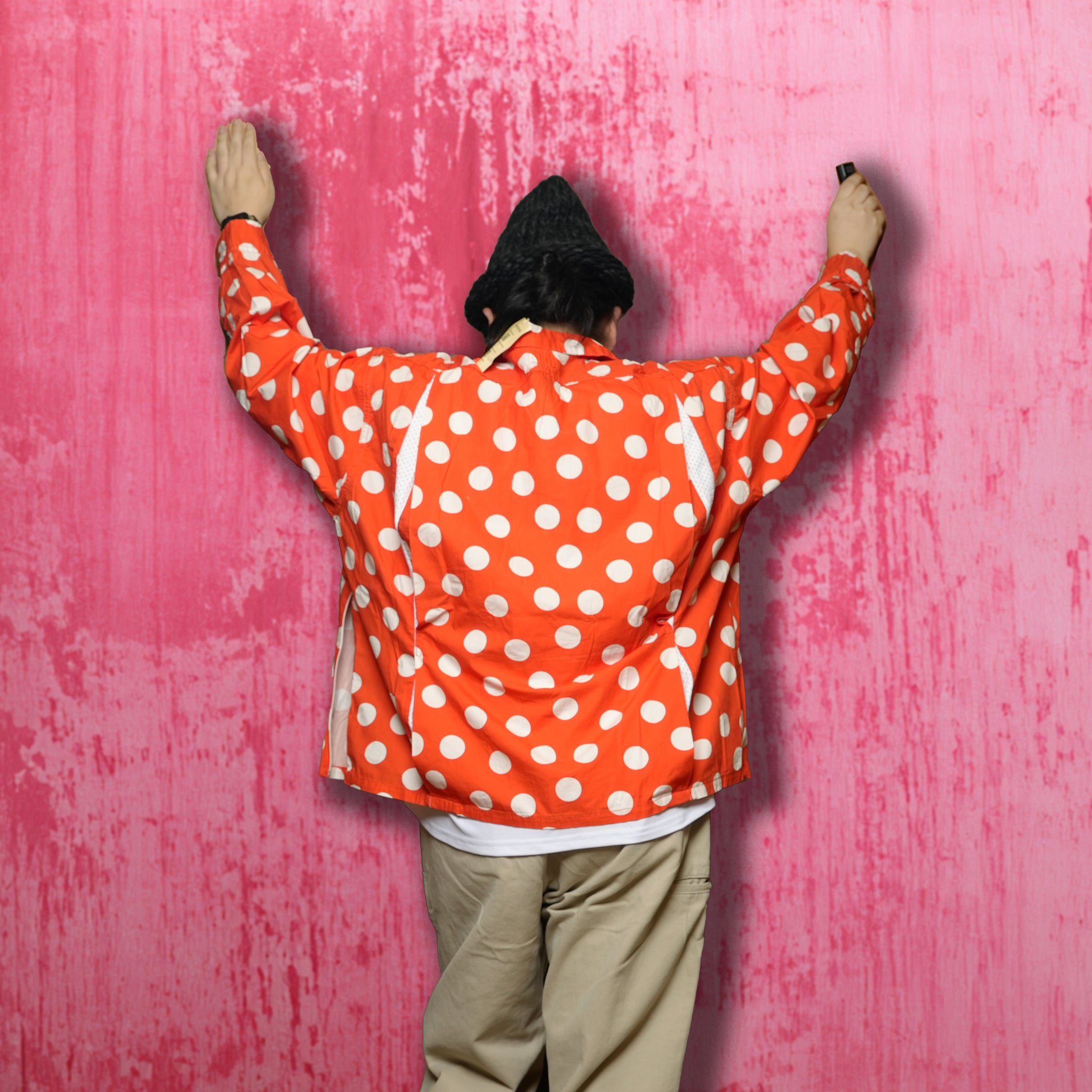 Herb | Polka dot open collar shirt | Color_Red | No_cbc-imst-86a_red【IMPRESTORE_インプレストア】