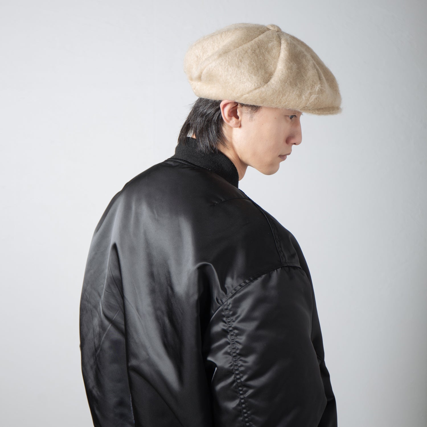 IA-24-111_BIEGE | Twist Casquette | Color:Beige【INDIETRO ASSOCIATION_インディエトロアソシエーション】