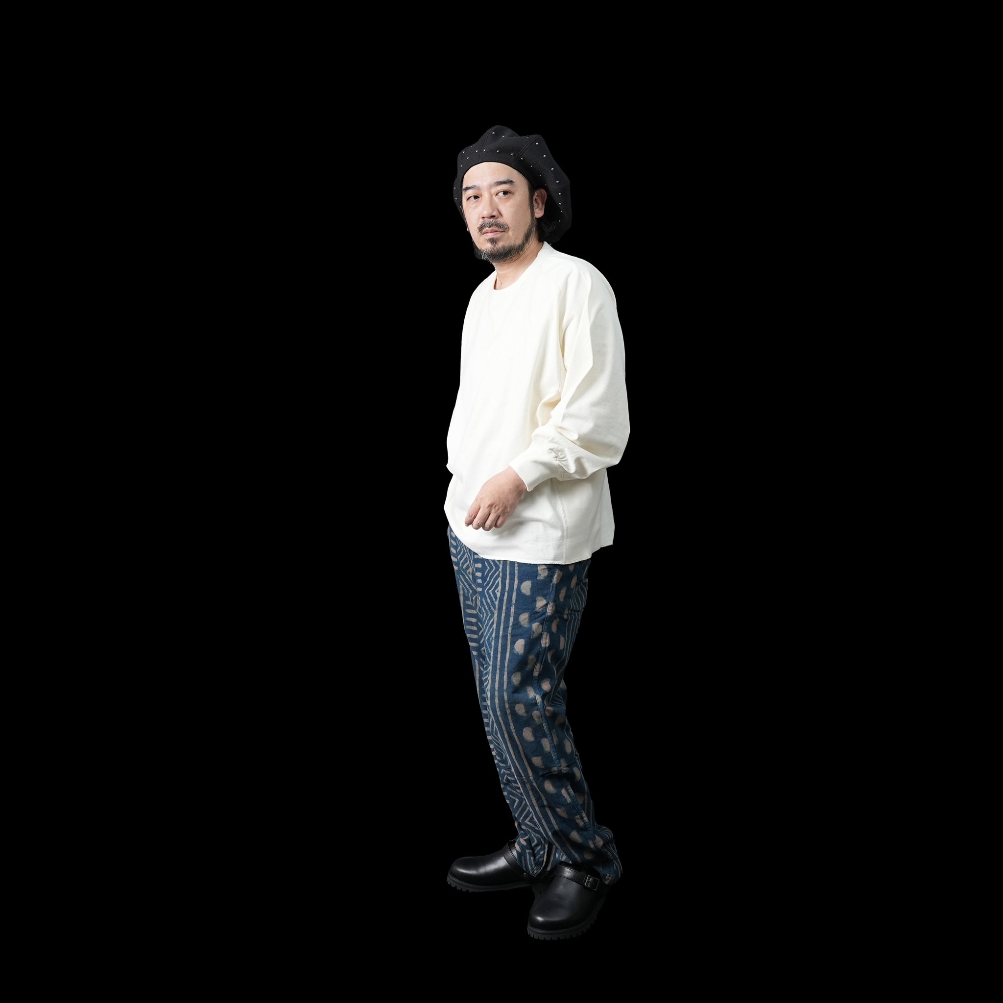 karudo2023aw12 | THOMAS_RELAXED FIT TR | Color:Bp103【KARDO_カルド】
