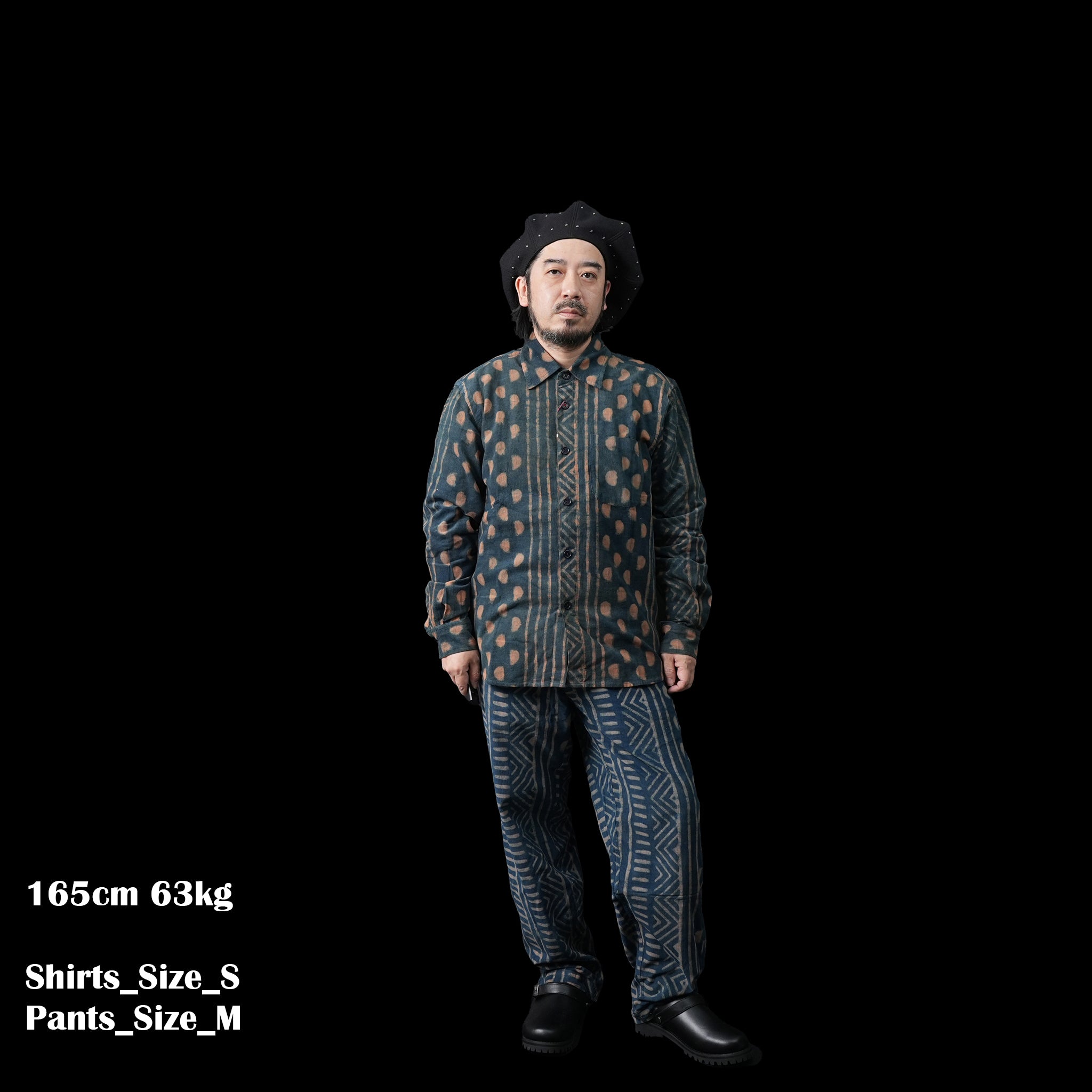 karudo2023aw09 | LUIS_OVER SIZED REGULARCOLLAR LS SHIRT | Color:Bp103【KARDO_カルド】