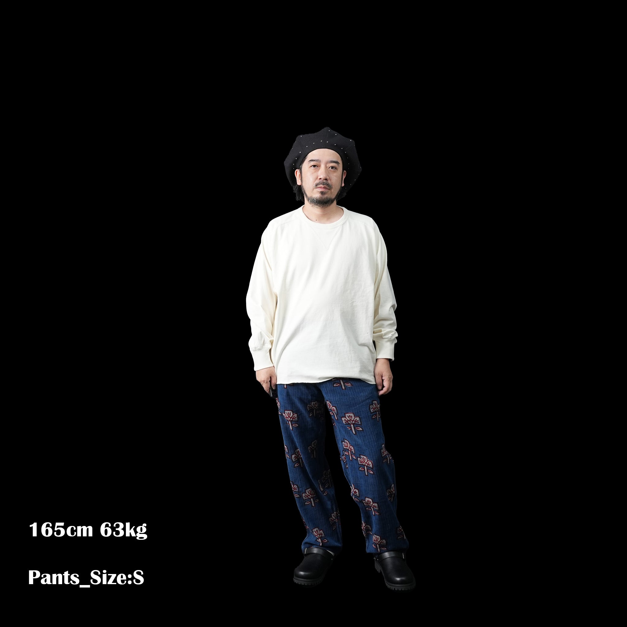 karudo2023aw11 | THOMAS_RELAXED FIT TR | Color:Bp101 Indigo【KARDO_カルド】