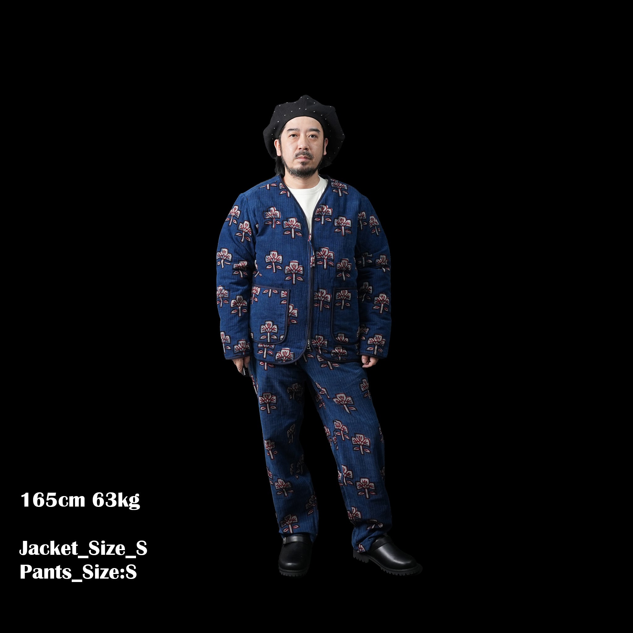 karudo2023aw11 | THOMAS_RELAXED FIT TR | Color:Bp101 Indigo【KARDO_カルド】