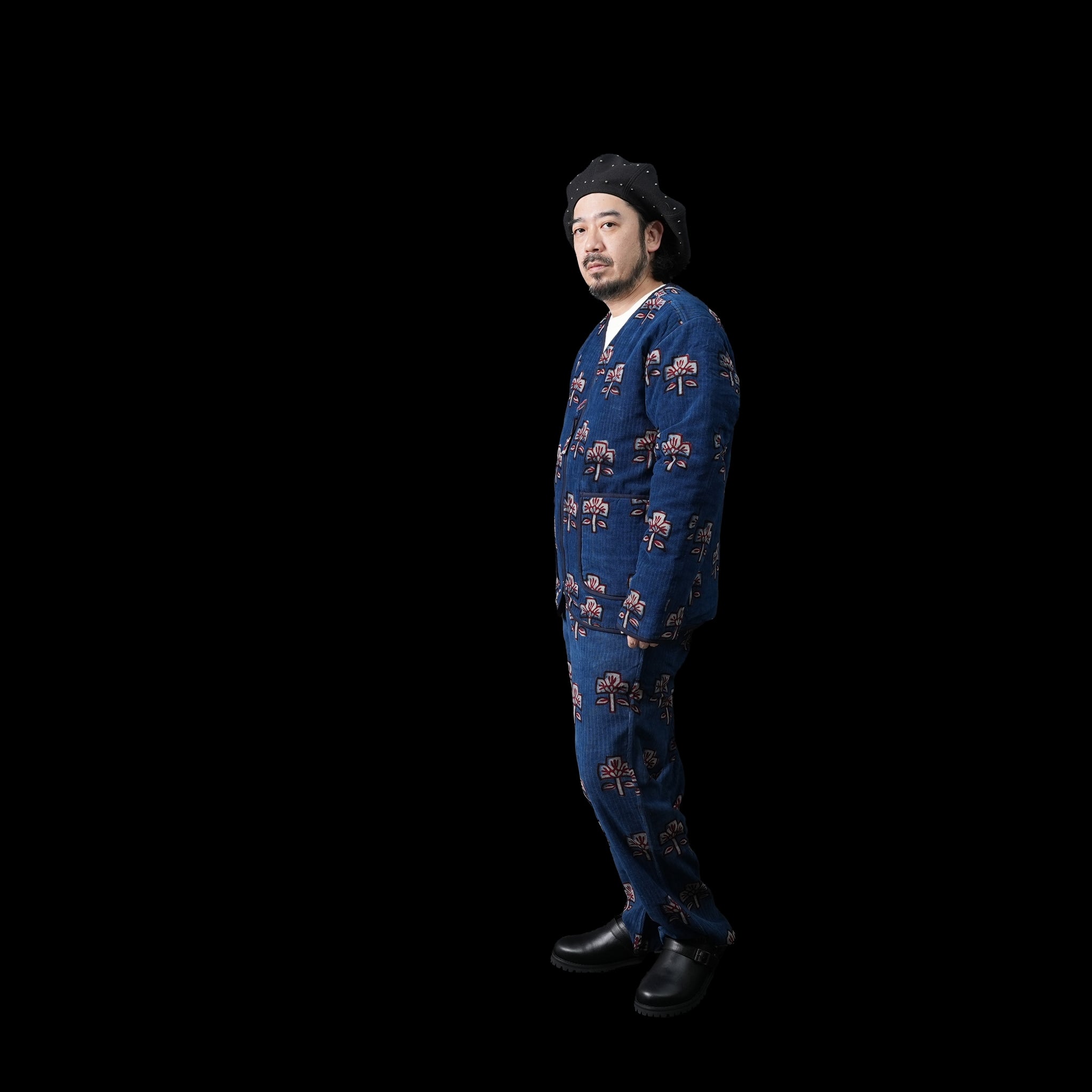 karudo2023aw11 | THOMAS_RELAXED FIT TR | Color:Bp101 Indigo【KARDO_カルド】